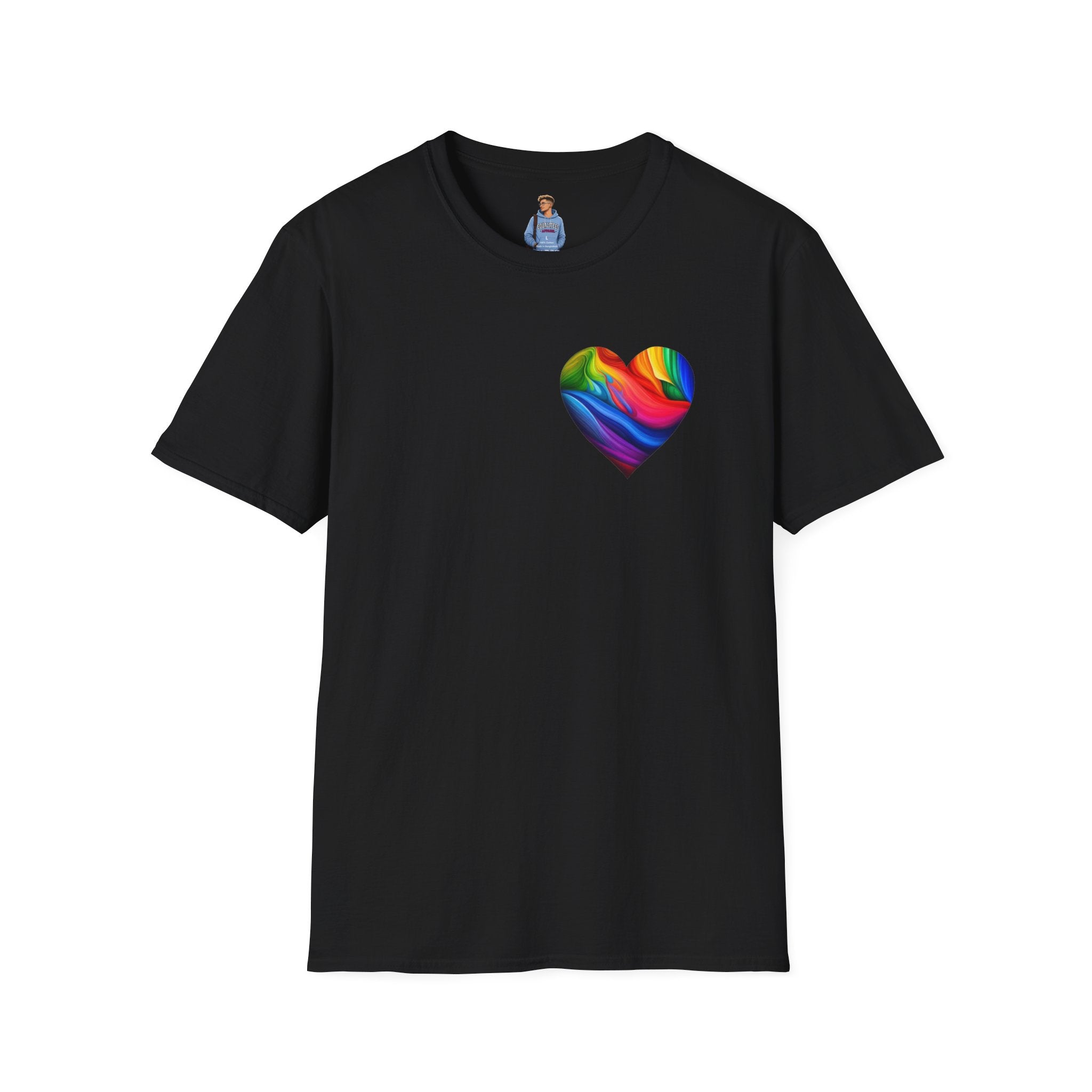 Pride Heart Design T-shirt