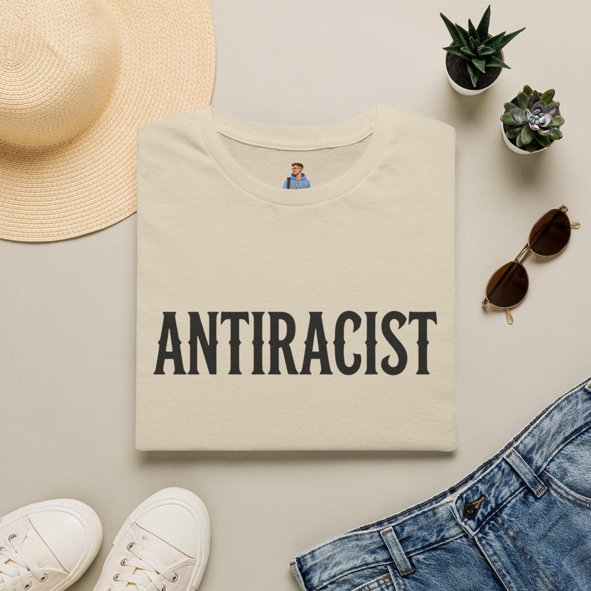 Antiracist Graphic Statement T-Shirt