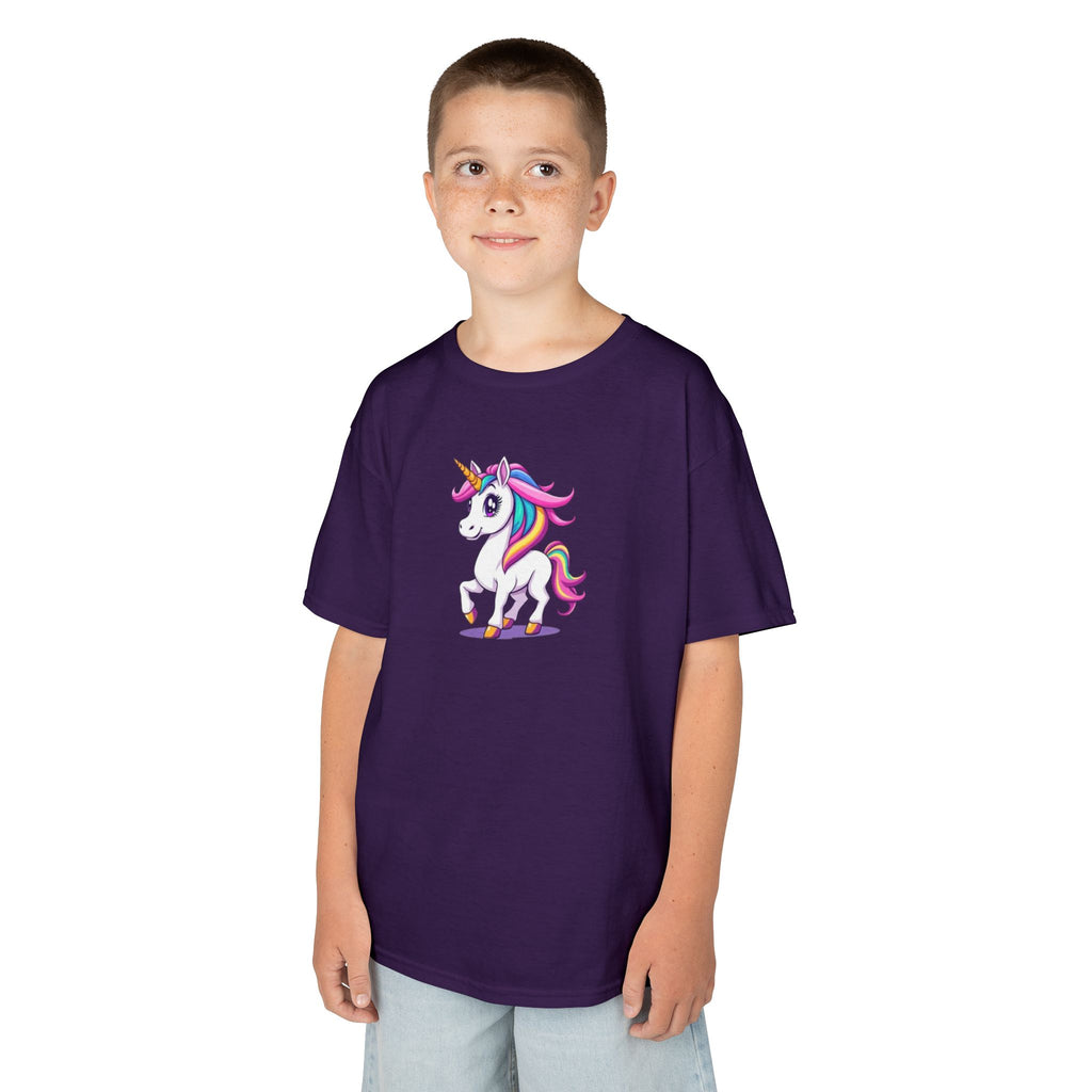 Camiseta de algodón pesado para niños Unicorn Kids