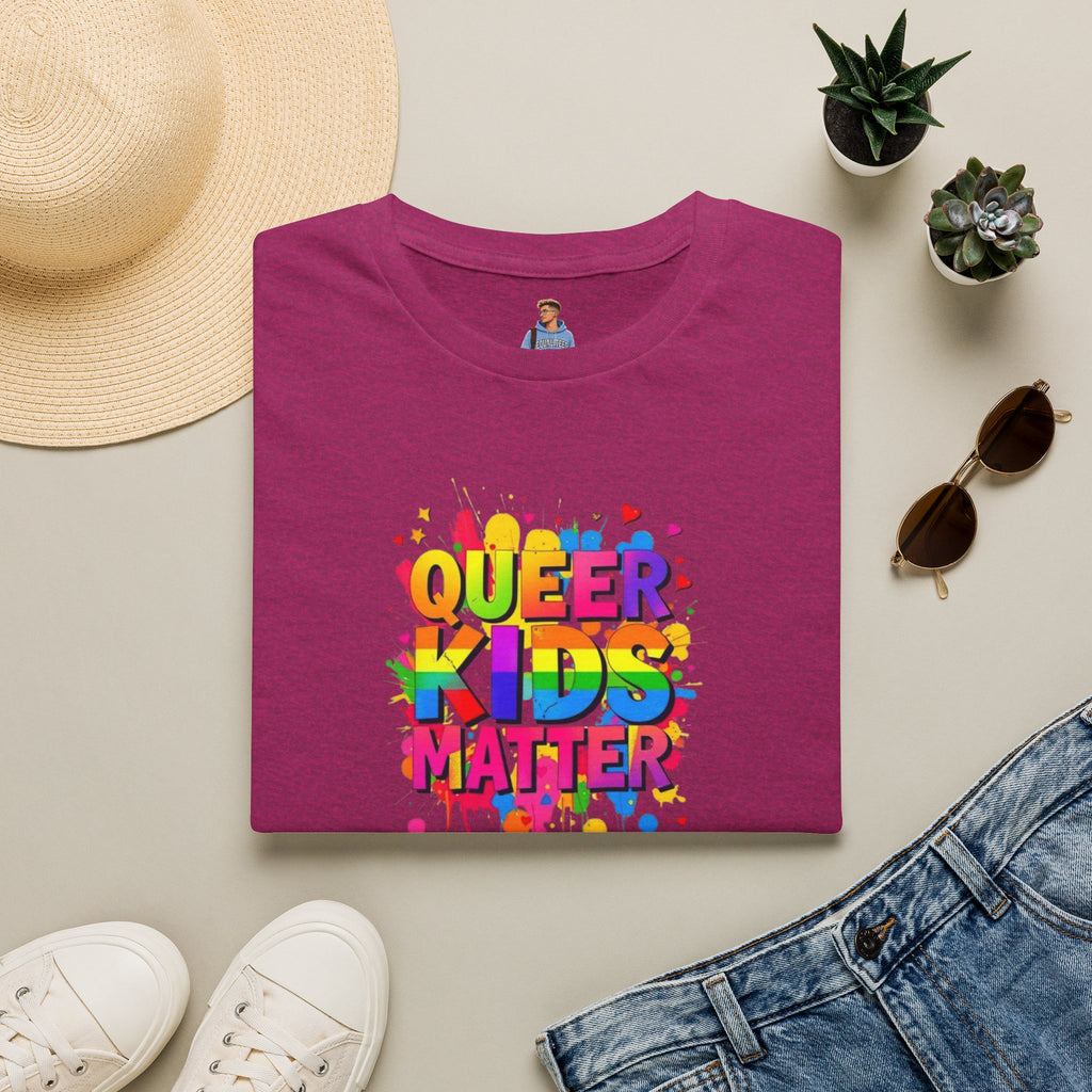 Queer Kids Matter Unisex Softstyle T-Shirt - Celebrate Inclusivity & Pride