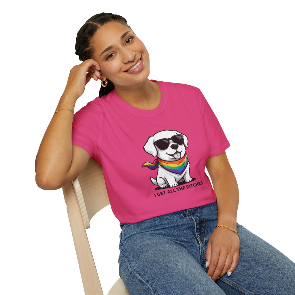 Cute Puppy Pride T‑Shirt