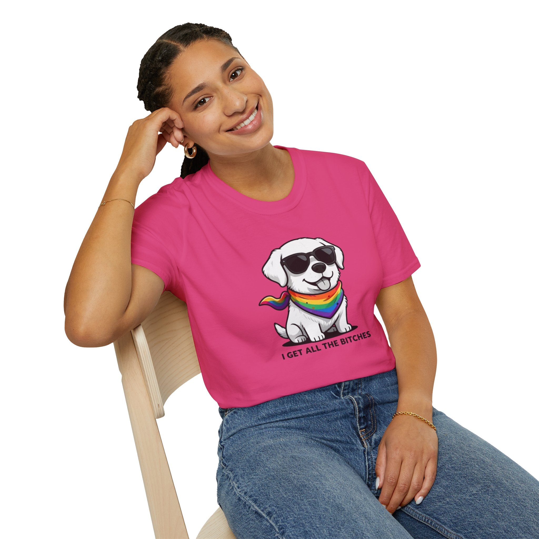 Cute Puppy Pride T‑Shirt