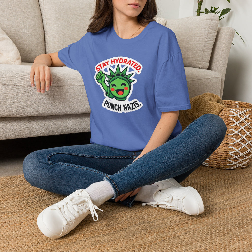 Stay Hydrated, Punch Nazis T-Shirt