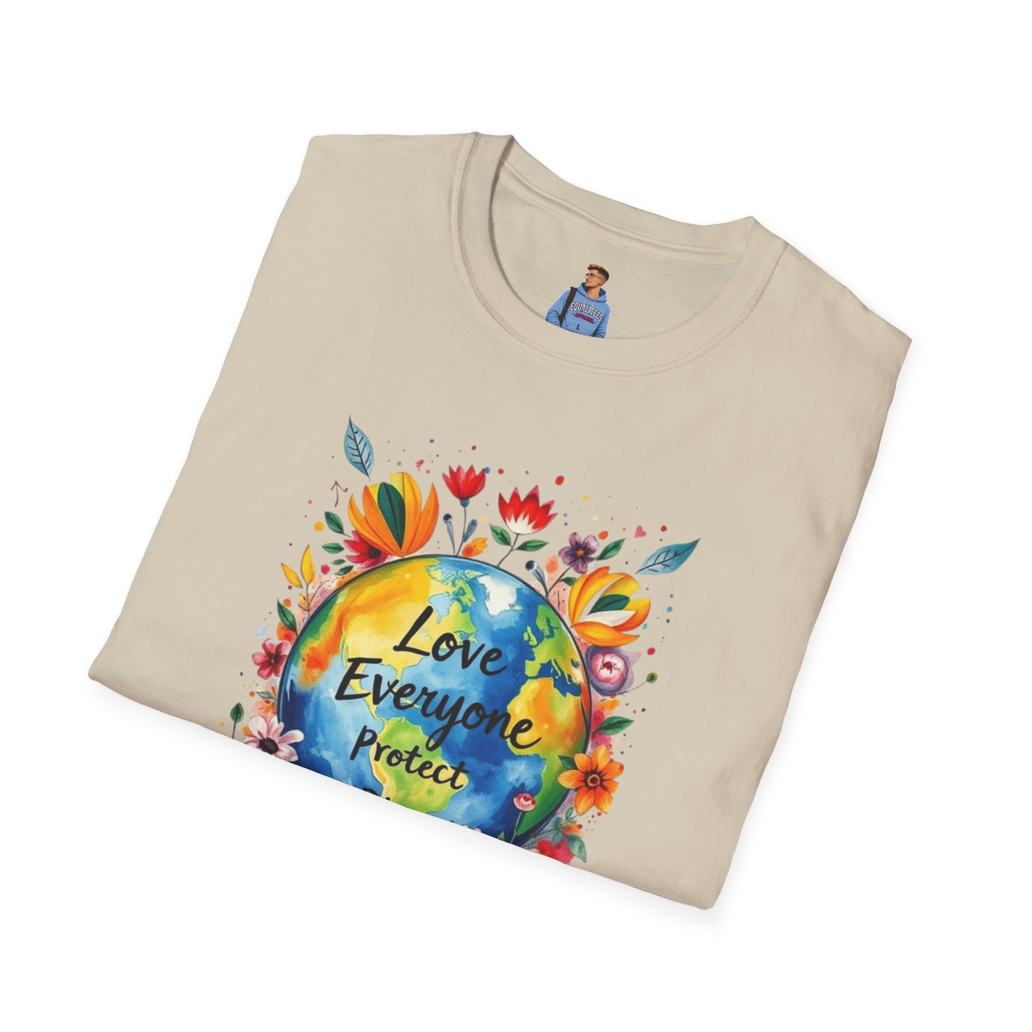 Love Everyone Protect The Planet T-Shirt