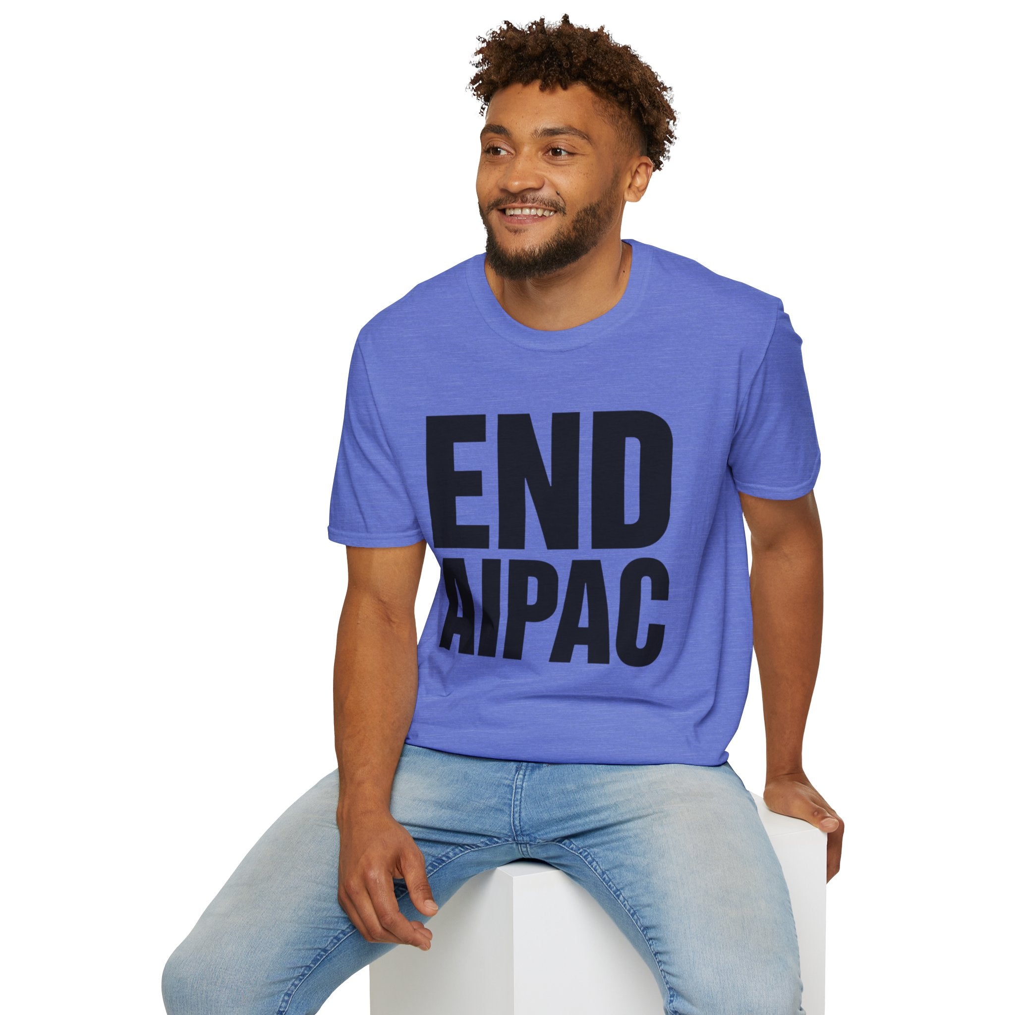 END AIPAC Bold Protest T-Shirt