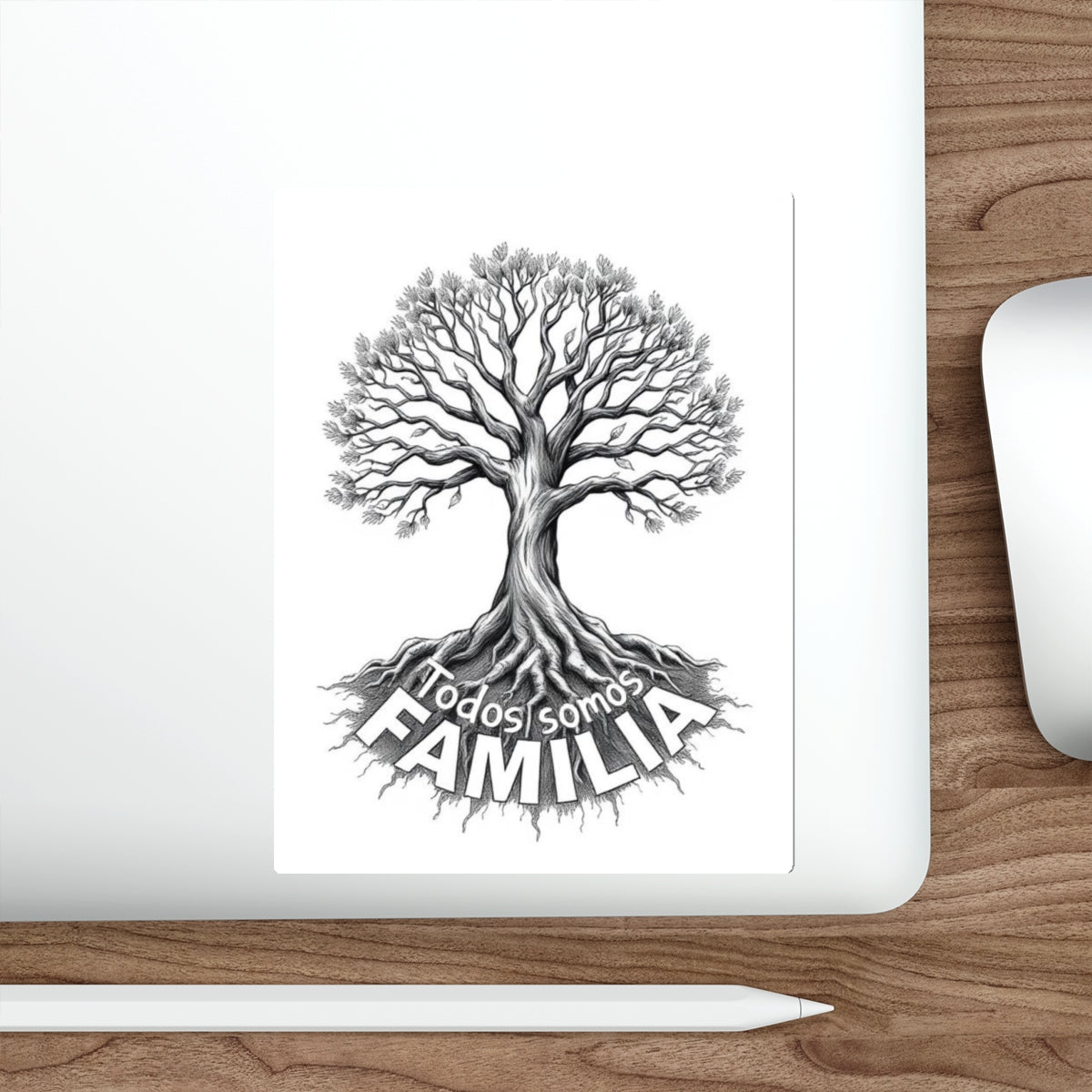 Die-Cut Stickers - Todos Somos Familia-We Are All Family - EqualiTees.Me