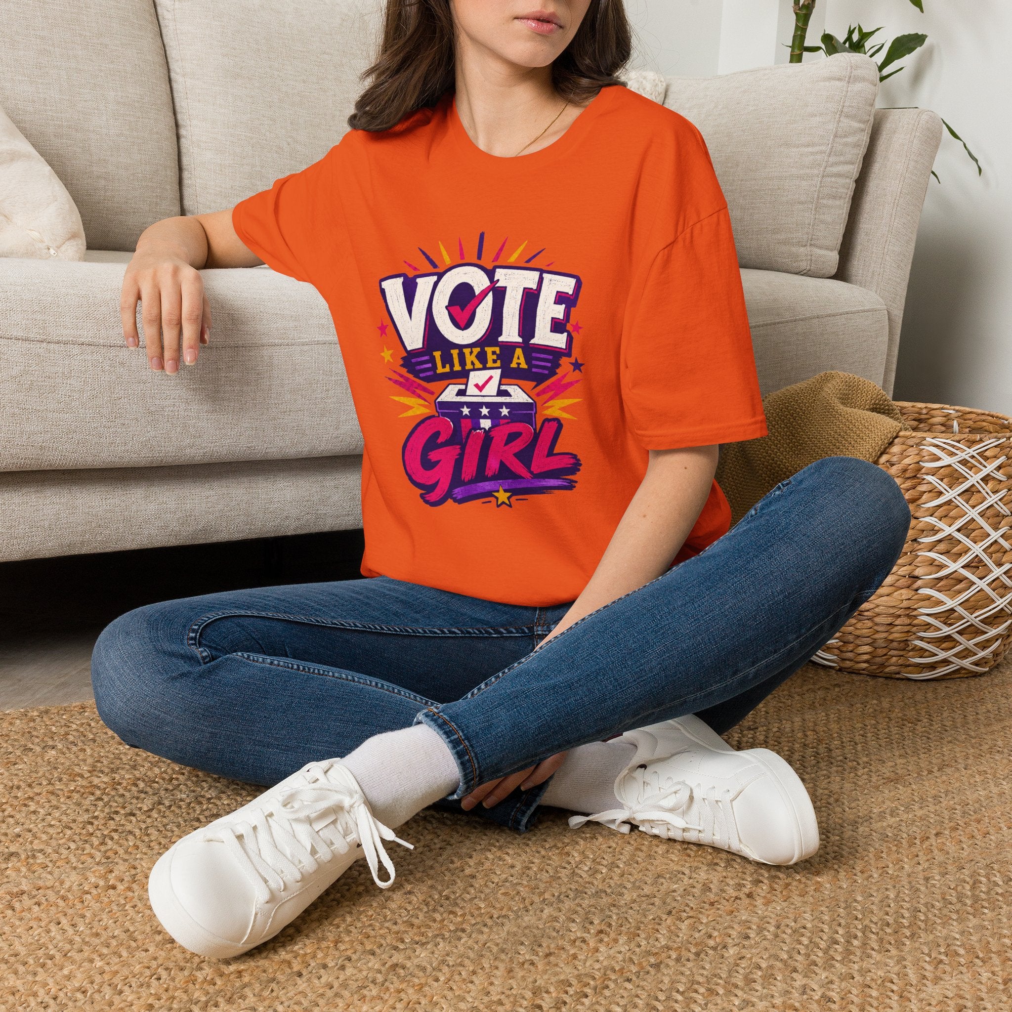 Vote Like a Girl T-Shirt