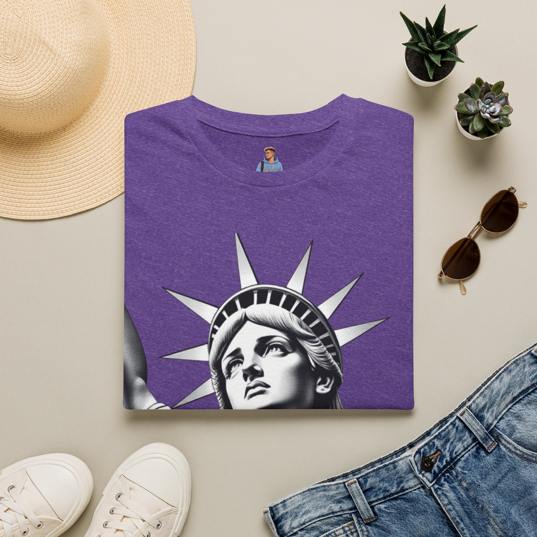 Statue of Liberty Unisex Softstyle T-Shirt
