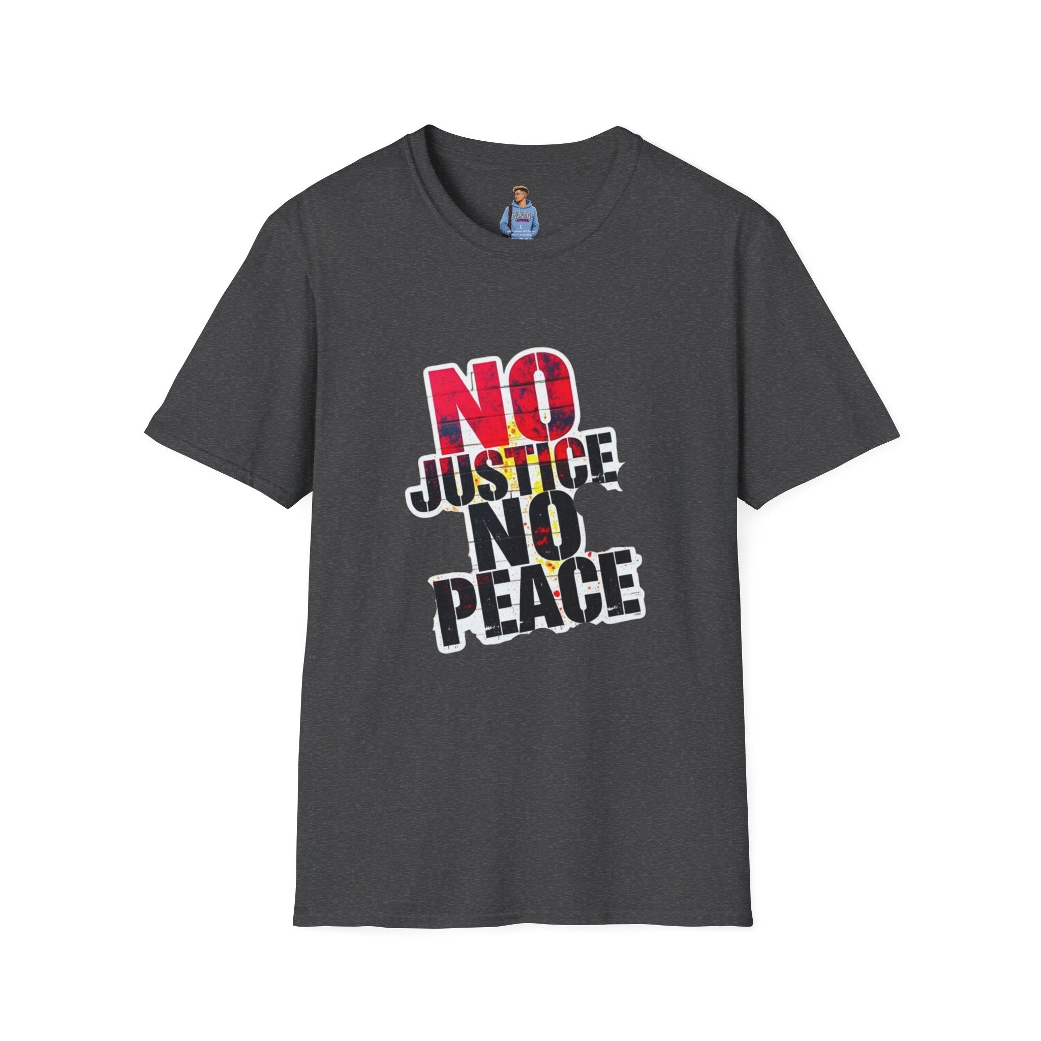 No Justice, No Peace Unisex Softstyle T-Shirt