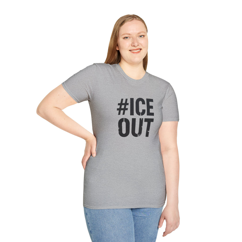 #ICE OUT Political Resistance T-Shirt