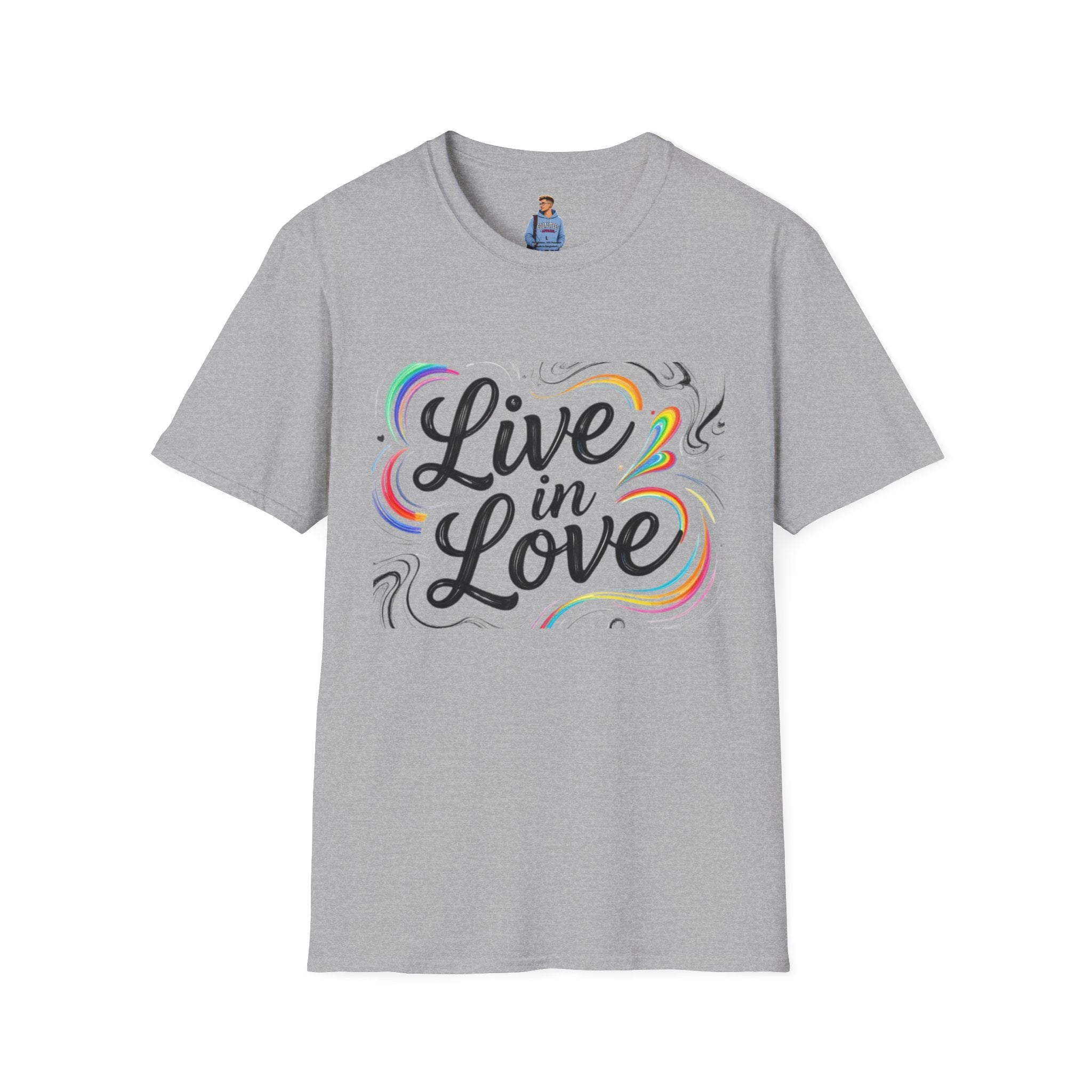 Live in Love Inspirational T-Shirt
