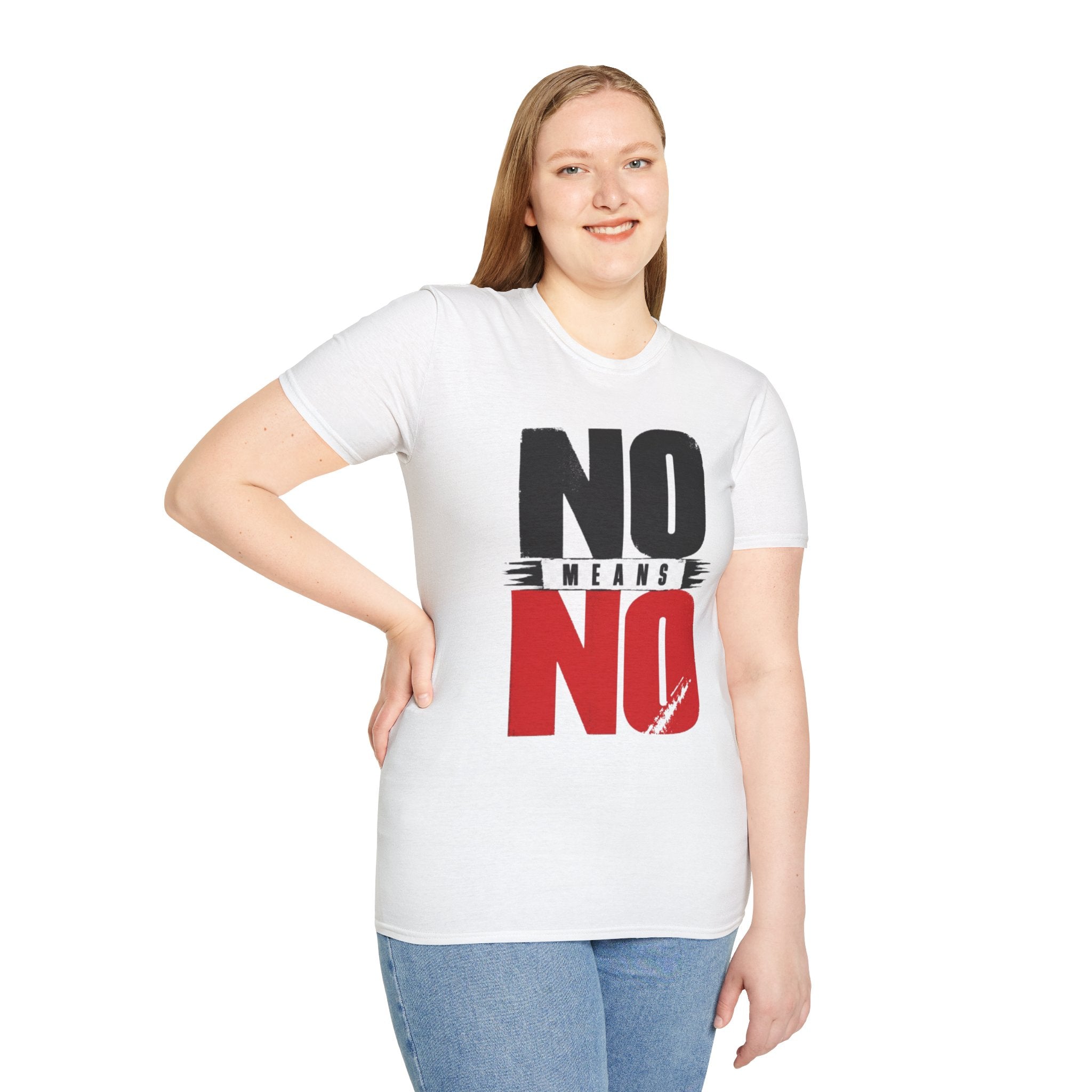NO Means NO T-Shirt — Consent Awareness Graphic Tee