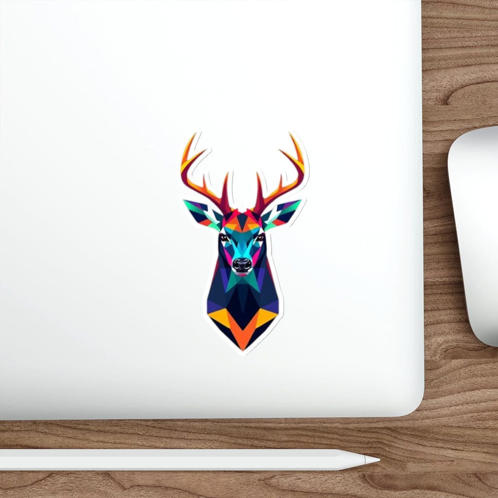 Die-Cut Stickers - Pride Deer - EqualiTees.Me