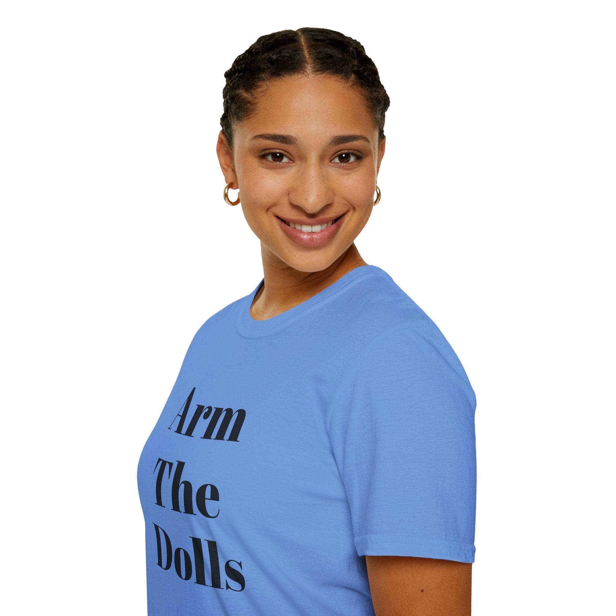 Arm The Dolls — Minimalist Statement T-Shirt