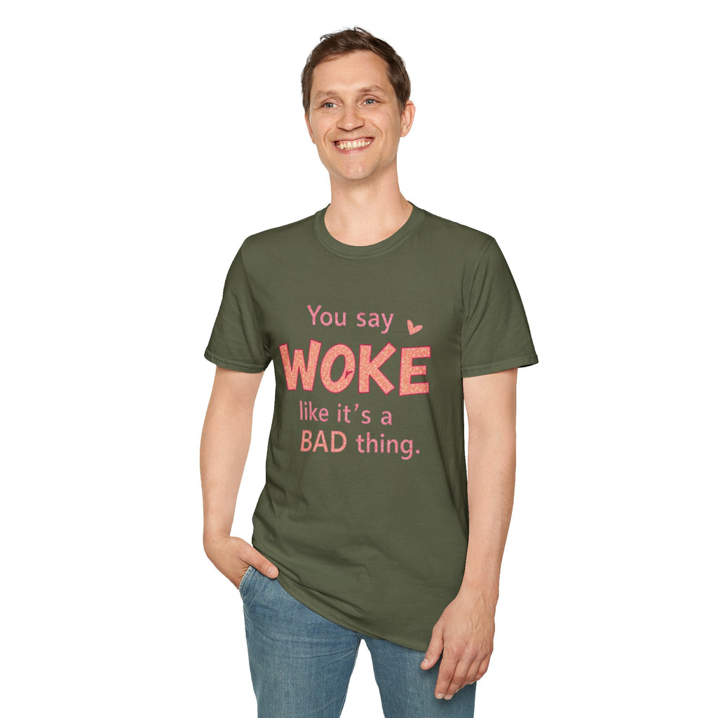 Woke is Empathy T-Shirt - Bold Statement Tee for Everyday Activists