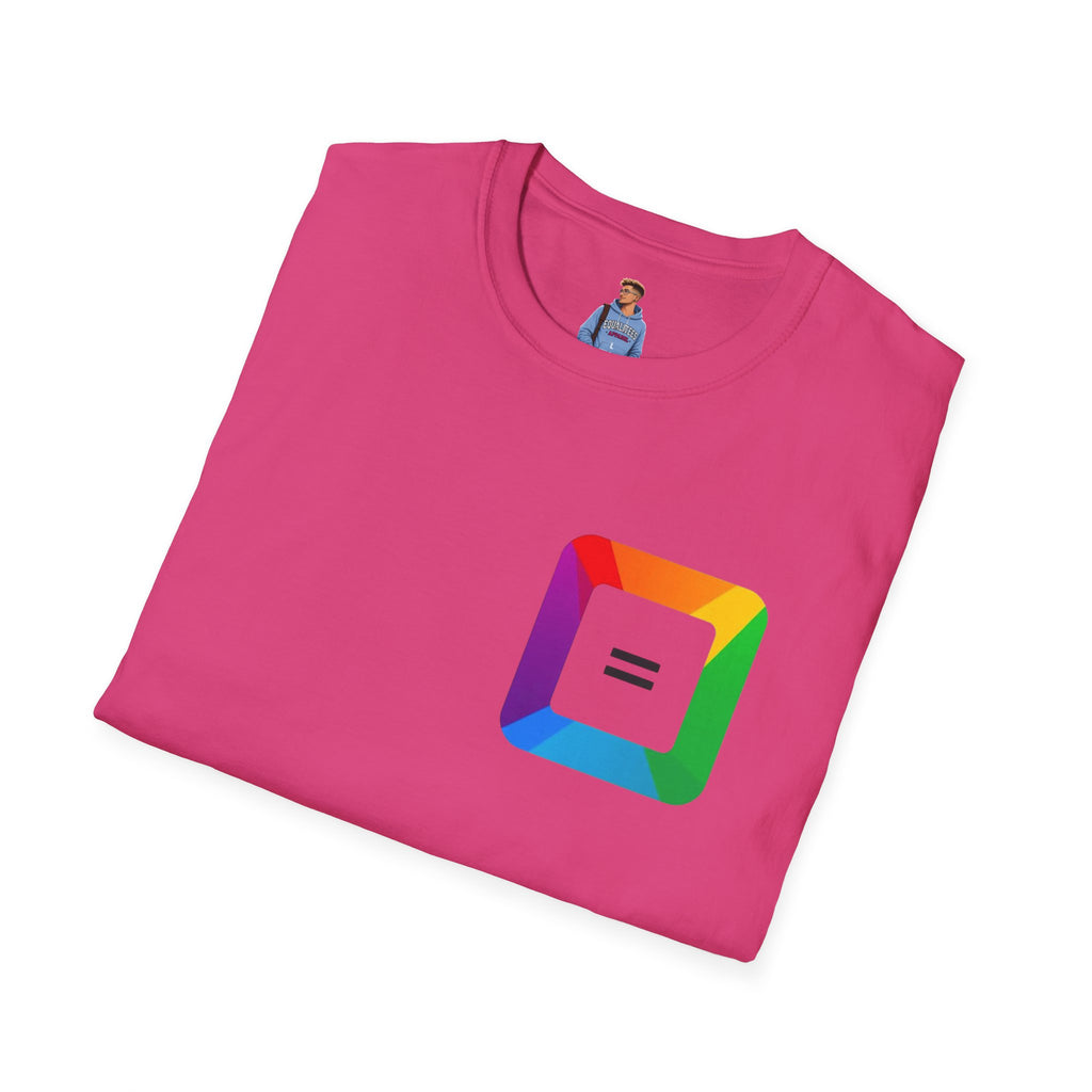 Pride-Theme Unisex Softstyle T-Shirt - "True freedom is Equality for ALL"
