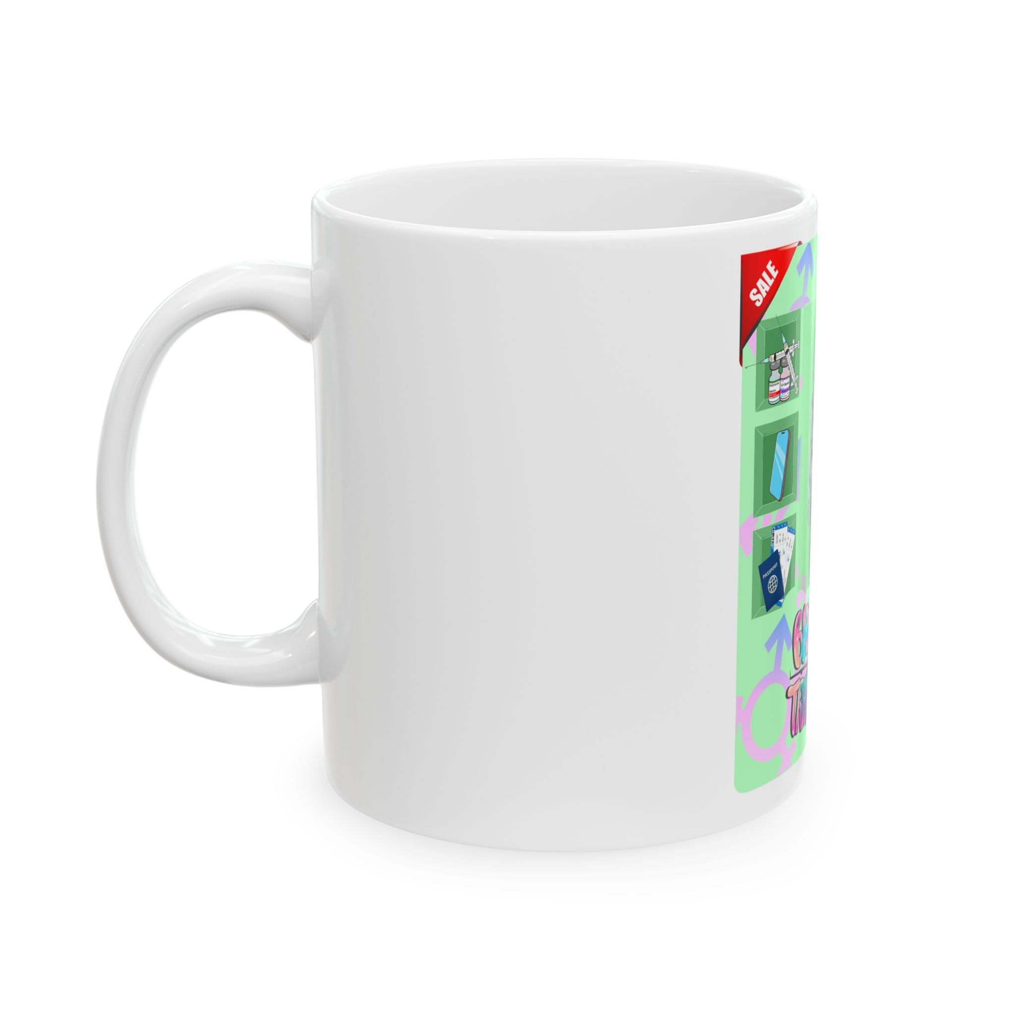 BTTF - Black Trans Travel Fund Coffee Mug (11 or 15 oz)
