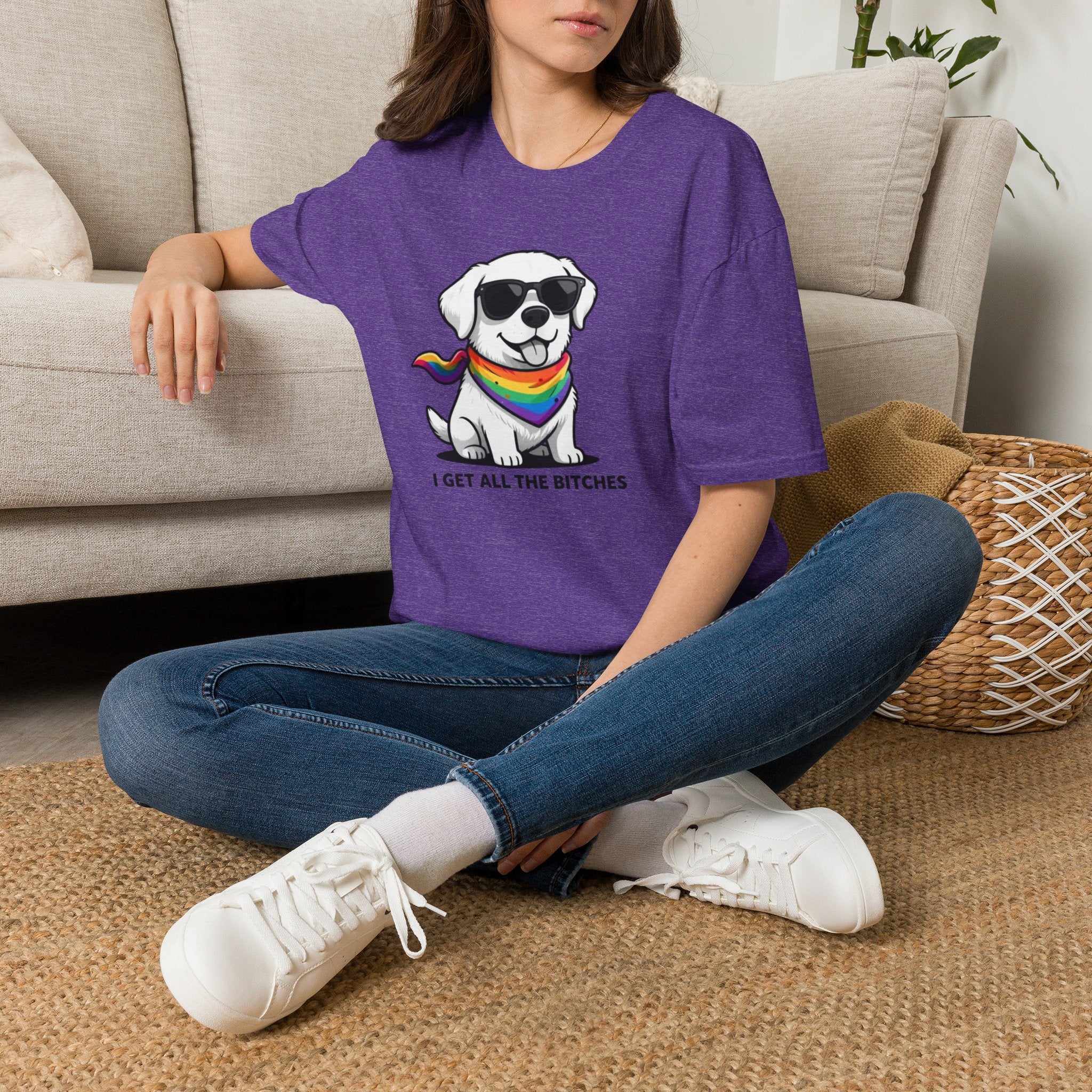 Cute Puppy Pride T‑Shirt