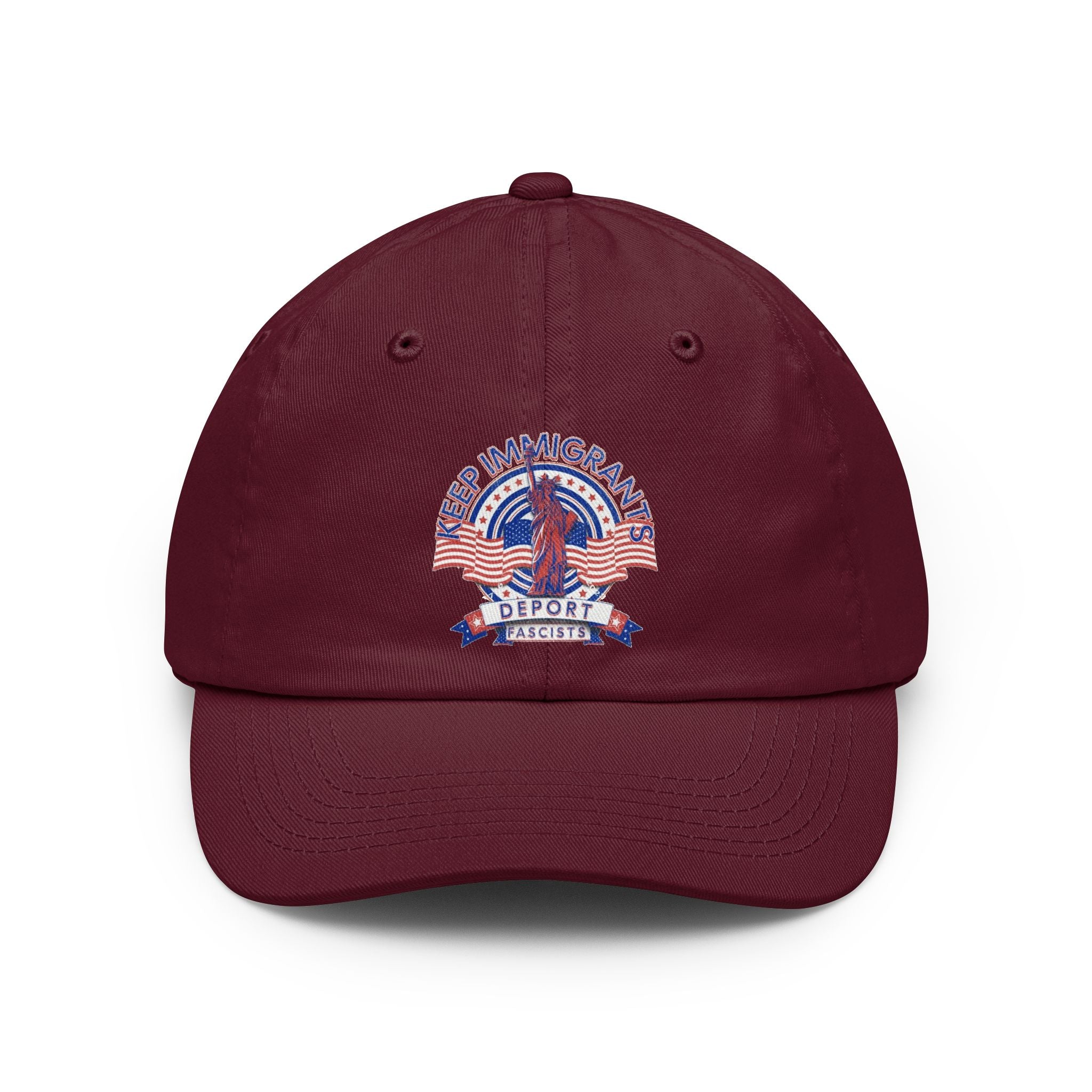 "Keep Immigrants Deport Fascists" Cap