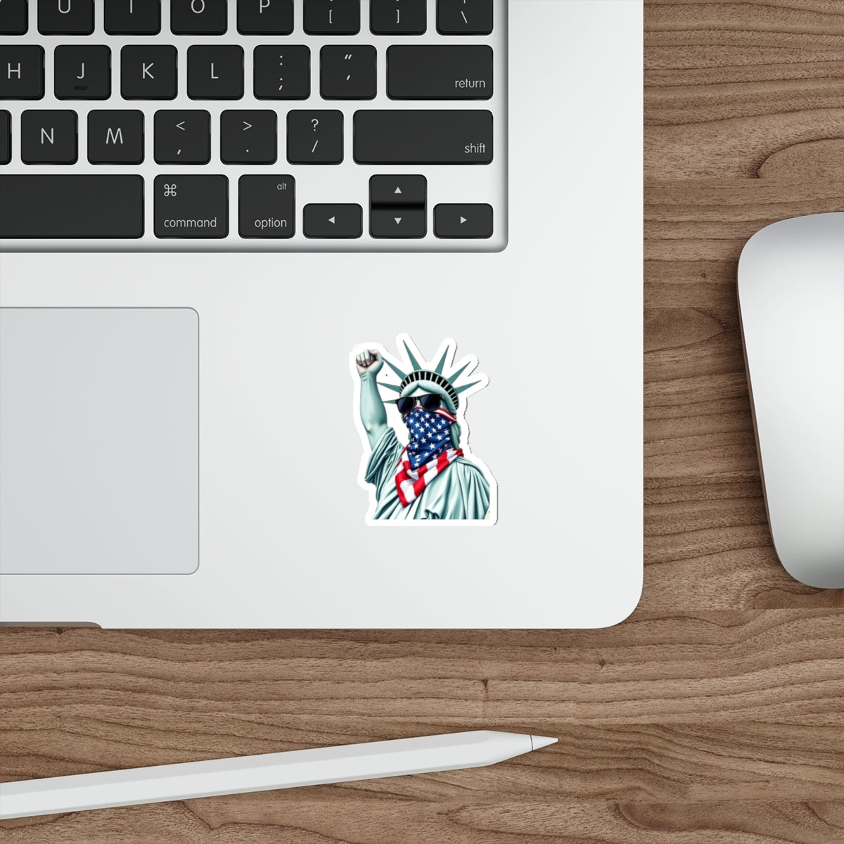 #RESIST with Lady Liberty Sticker - EqualiTees.Me