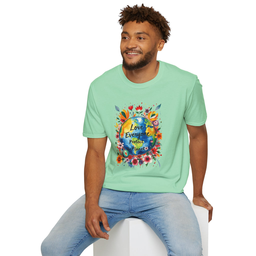 Love Everyone Protect The Planet T-Shirt