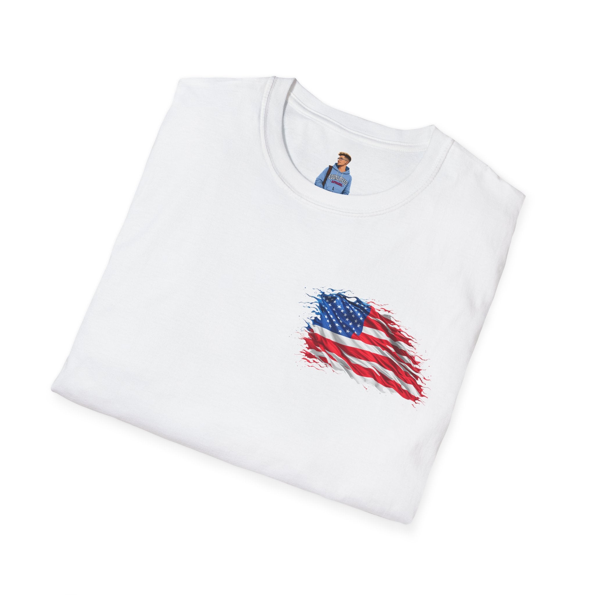 MAGA Values are NOT American Values Softstyle Unisex T-Shirt