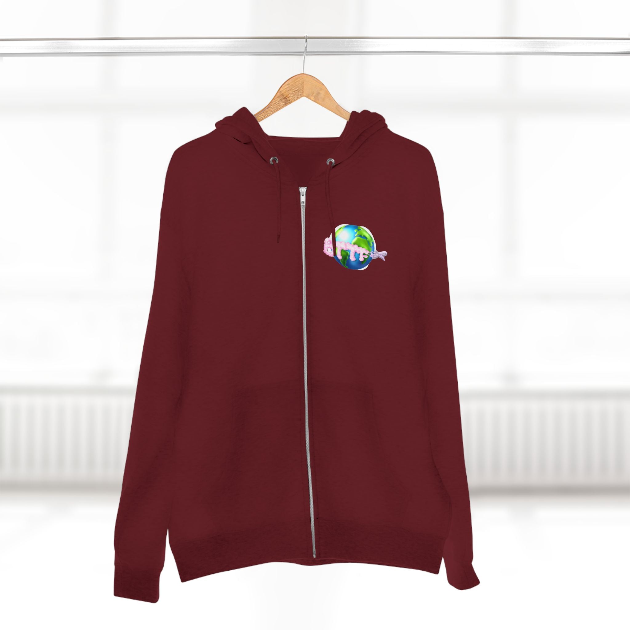 BTTF - Black Trans Travel Fund Unisex Zip-Up Hoodie
