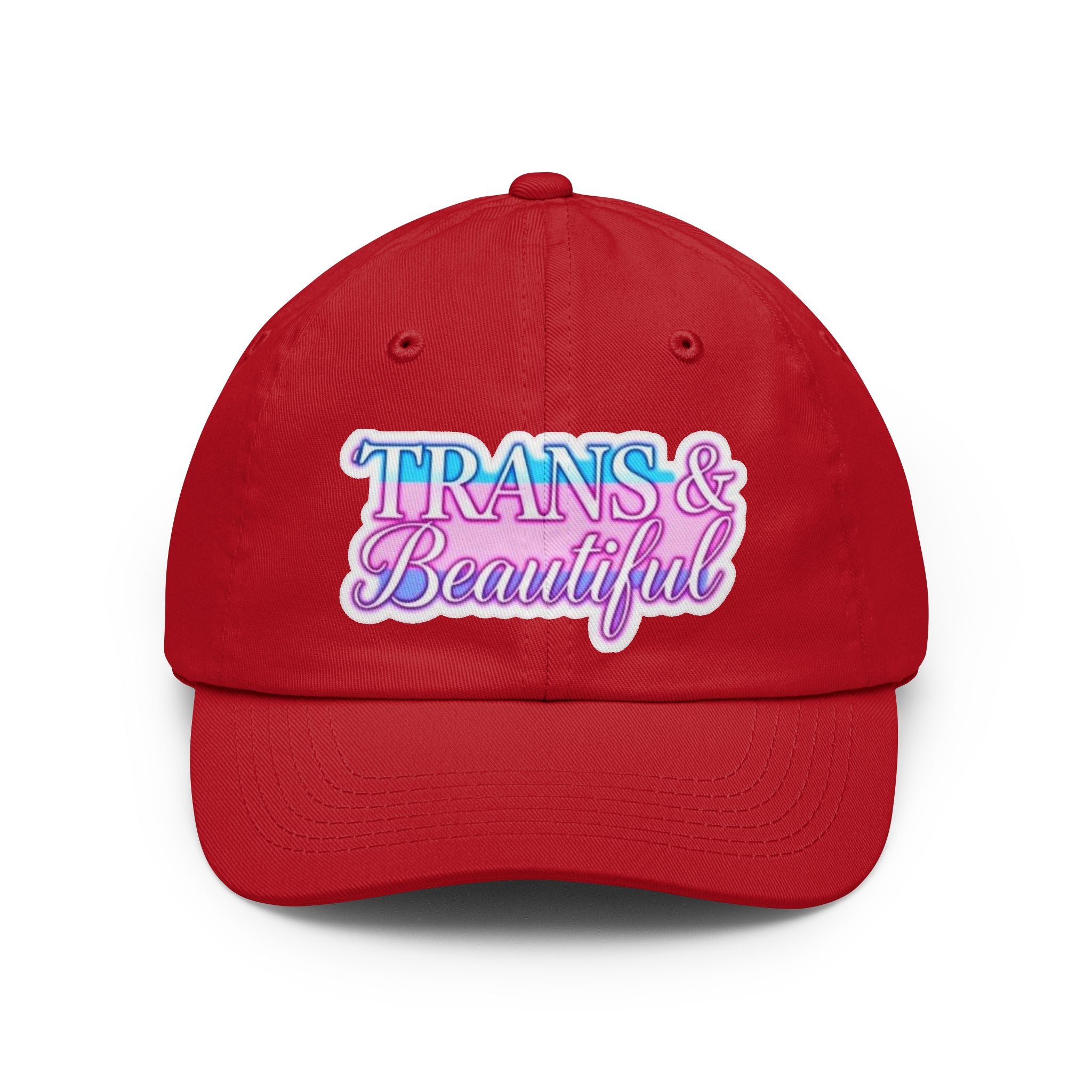 Trans & Beautiful ballcap