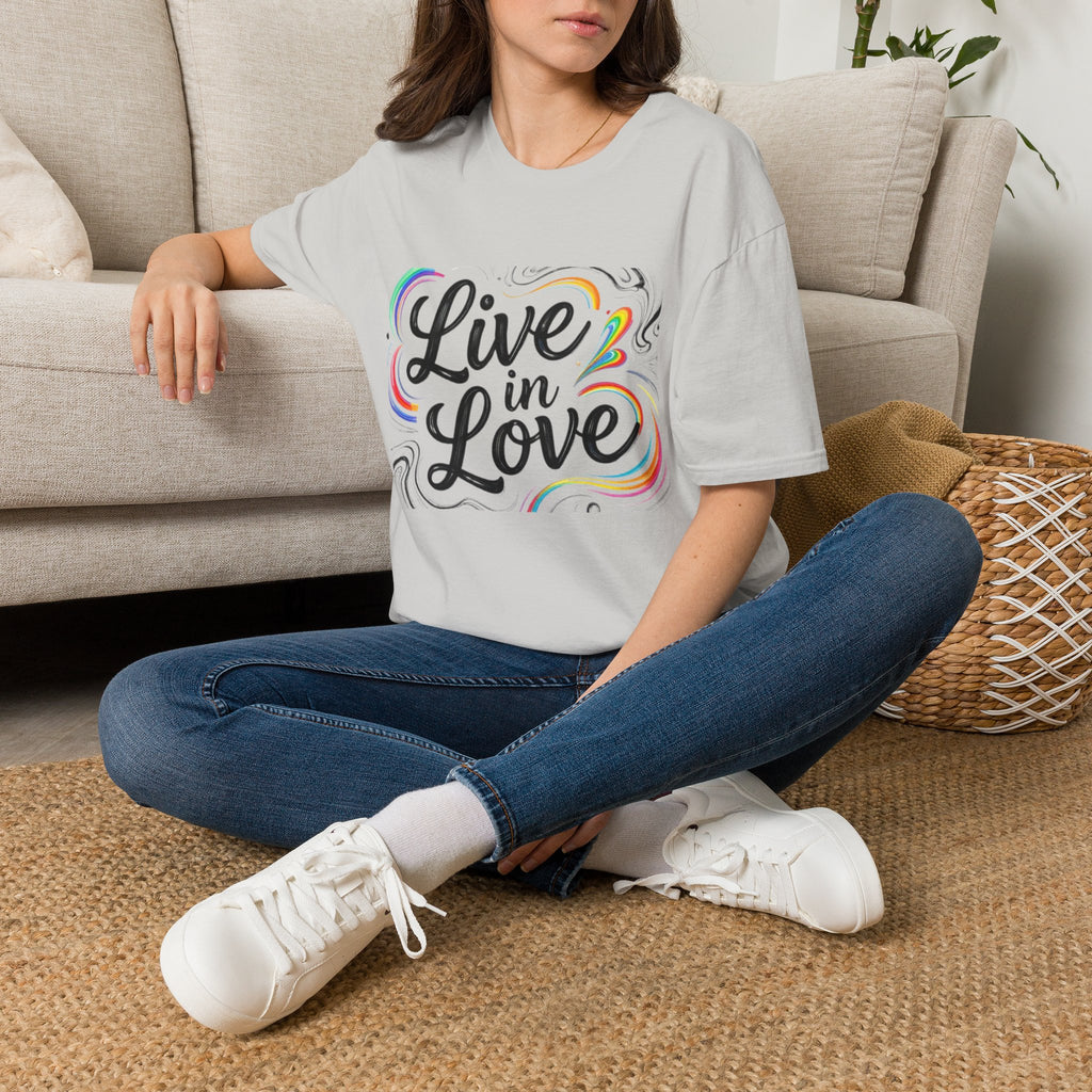 Live in Love Inspirational T-Shirt