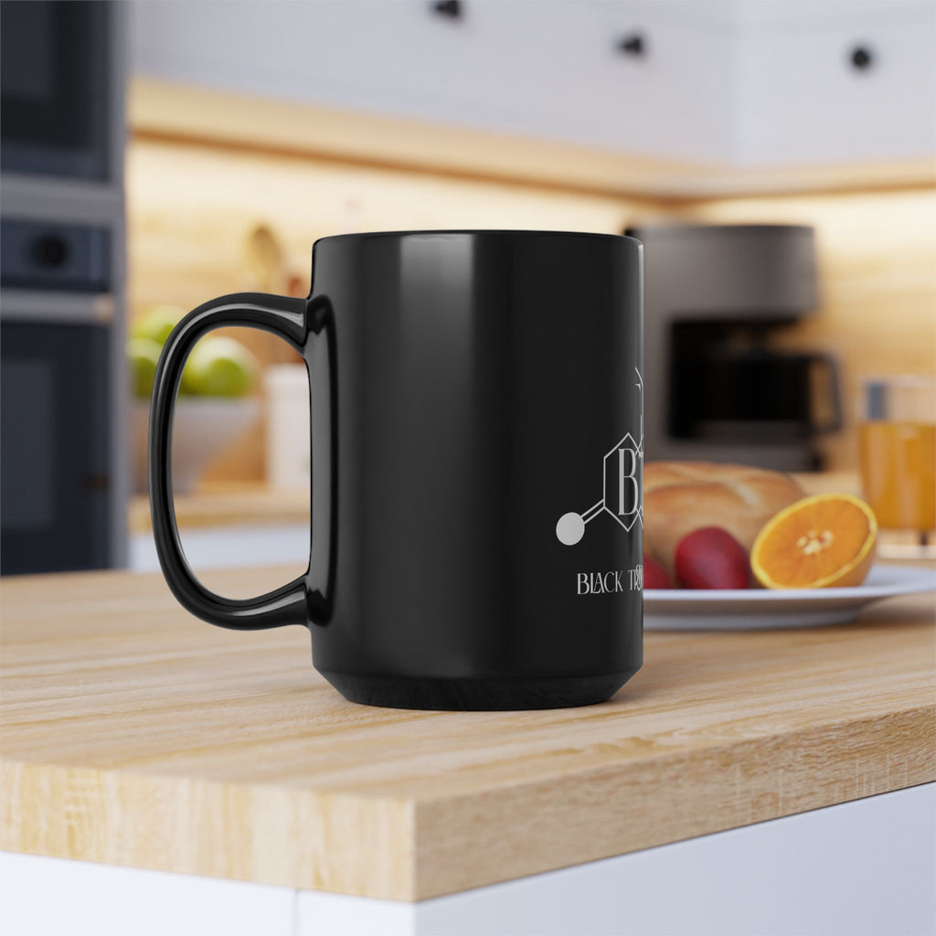 BTTF - Black Trans Travel Fund Black Ceramic Mug 11oz/15oz