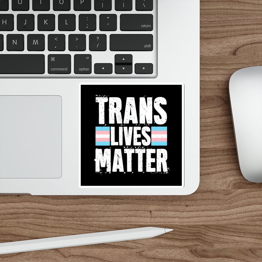 Die-Cut Stickers - Trans Lives Matter - EqualiTees.Me