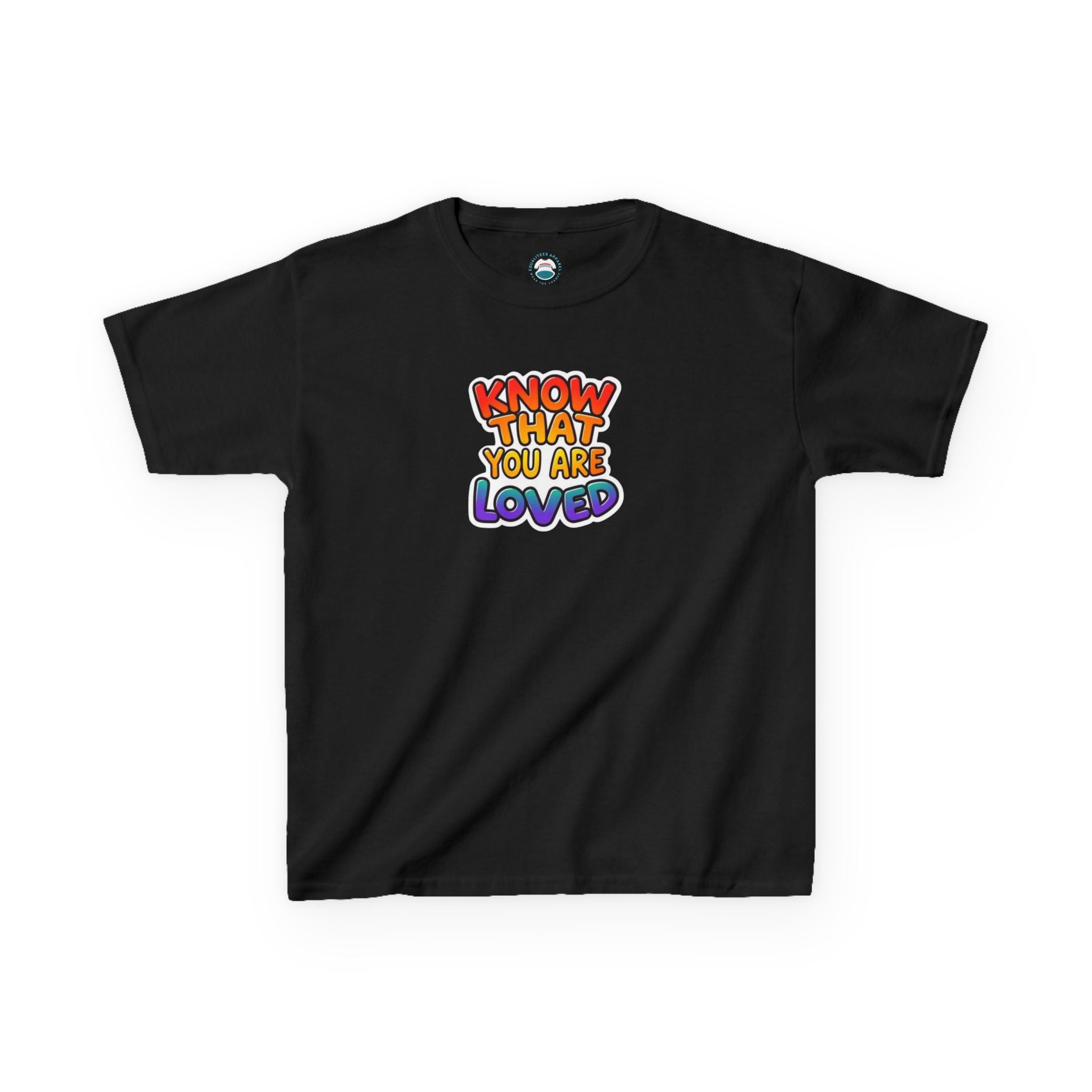 Know That You Are Loved Heavy Cotton™ Tee - Peace Tee for Children - EqualiTees.Me