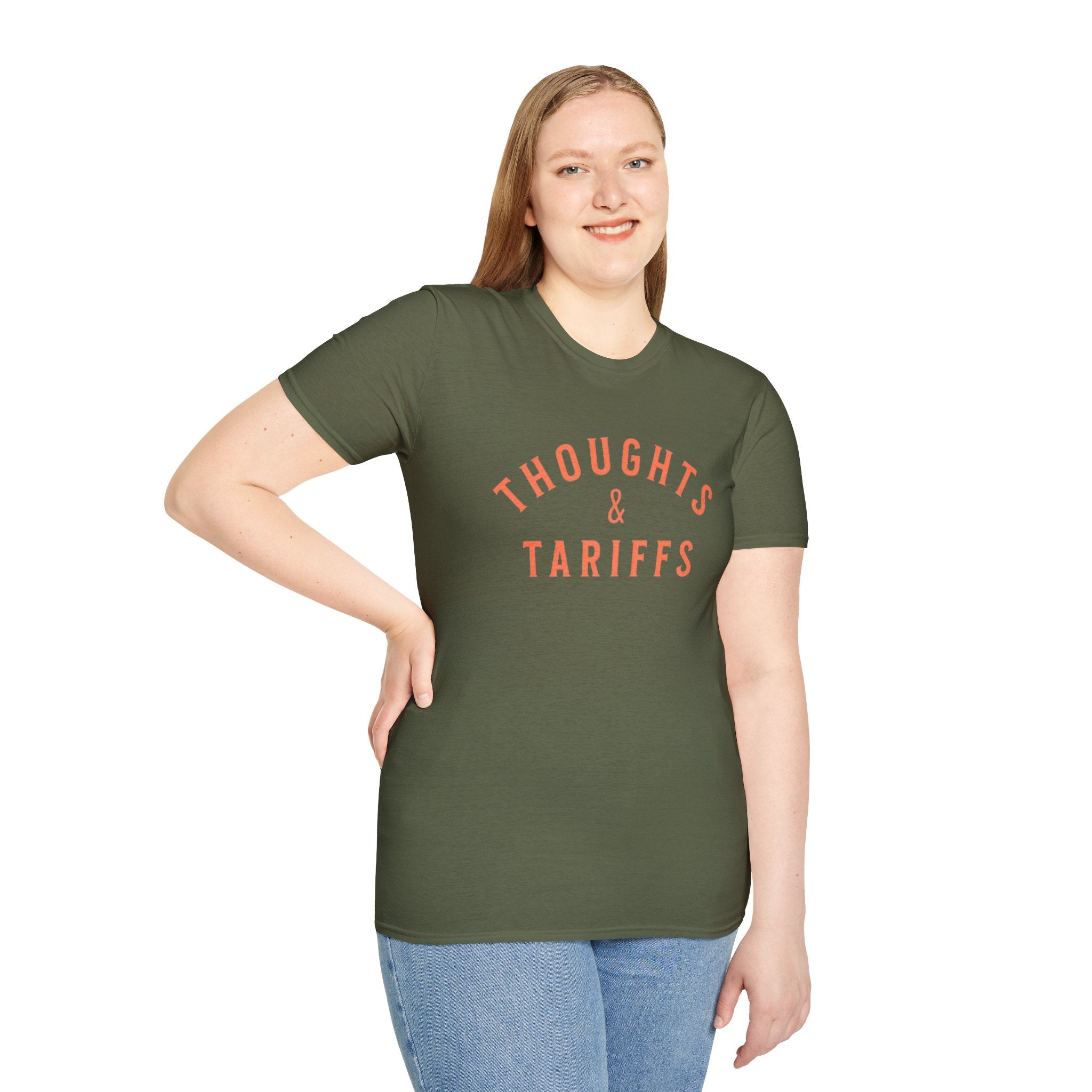 Camiseta unisex Softstyle de Thoughts &amp; Tariffs -