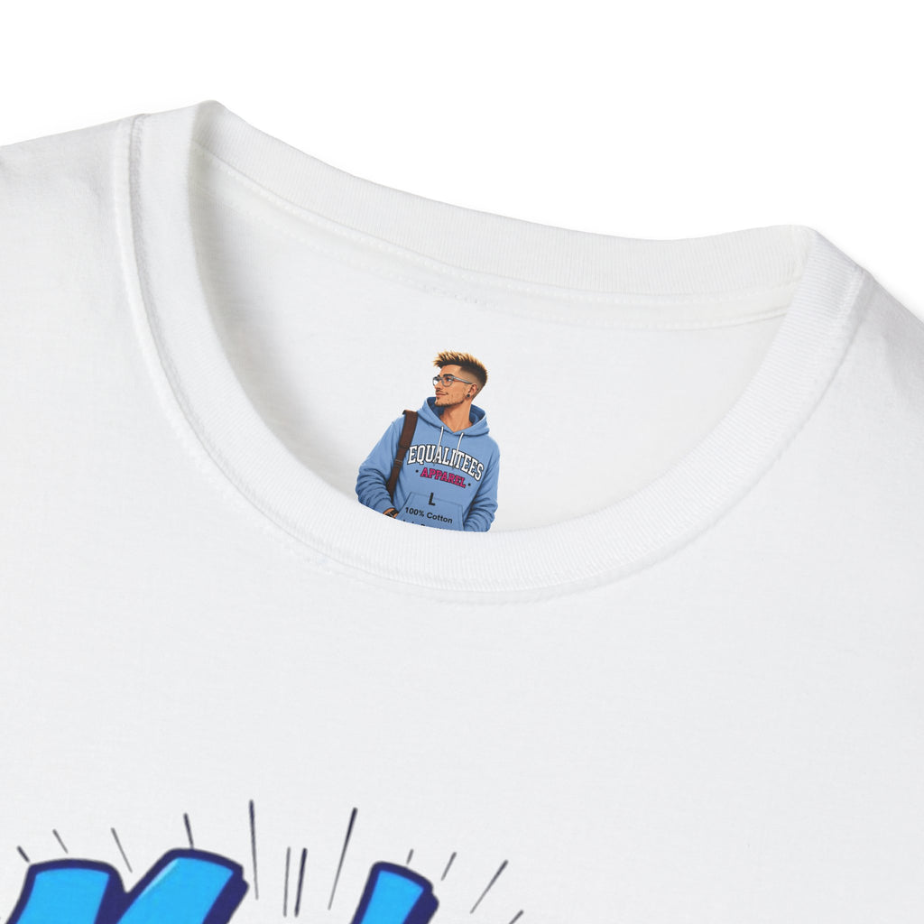Make Good Trouble Blue Graphic Unisex T-Shirt - Fun & Bold Design for Everyday Wear