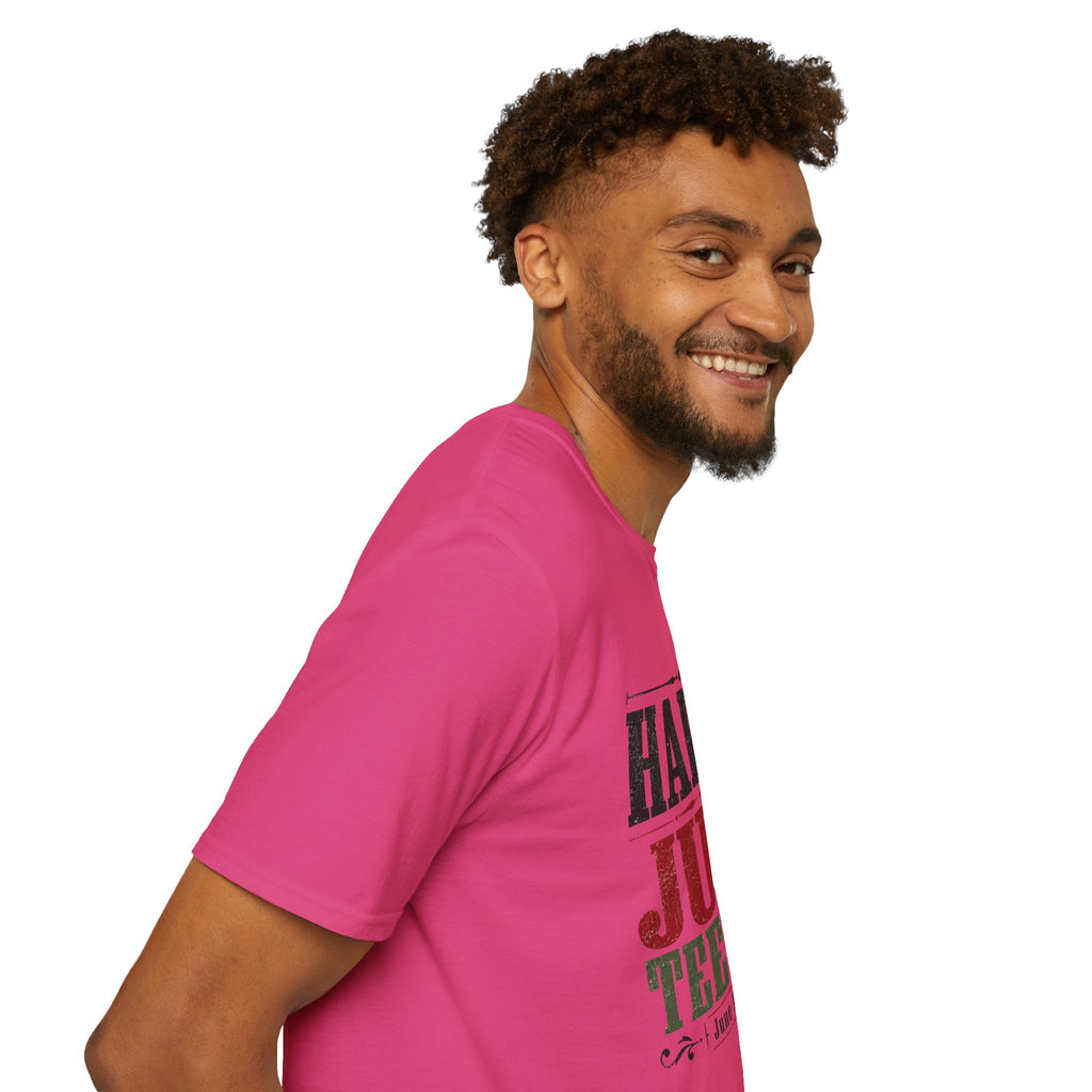 Juneteenth T-Shirt — "Happy Juneteenth" Celebration Tee