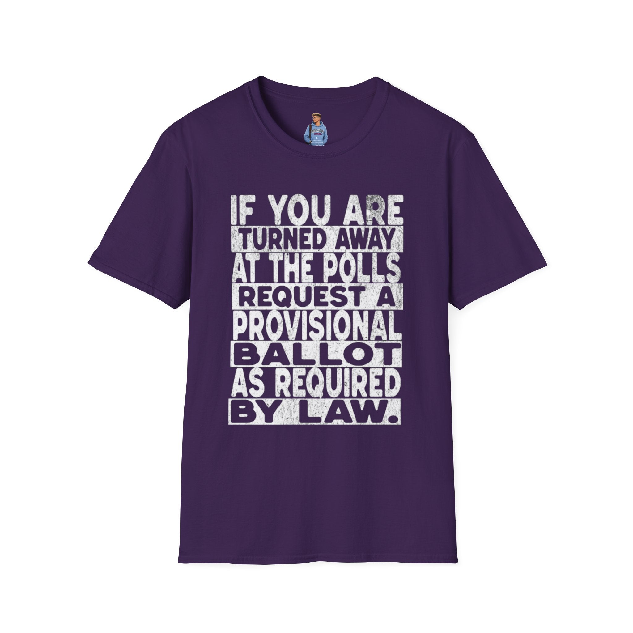 Know Your Rights Voter English T-Shirt