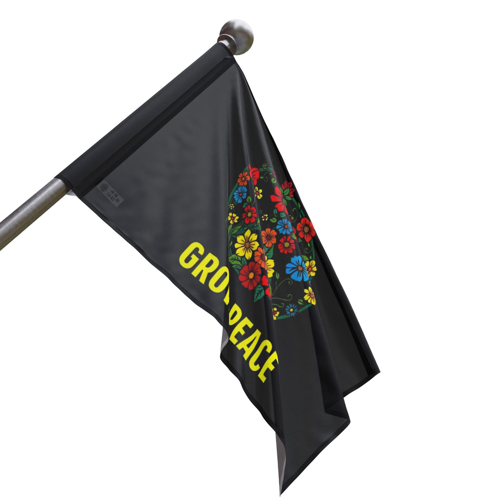 Floral Grow Peace Flag - EqualiTees.Me