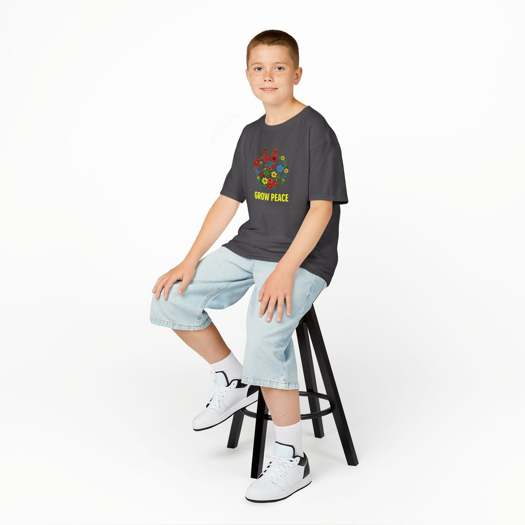 GROW PEACE Kids Heavy Cotton™ Tee