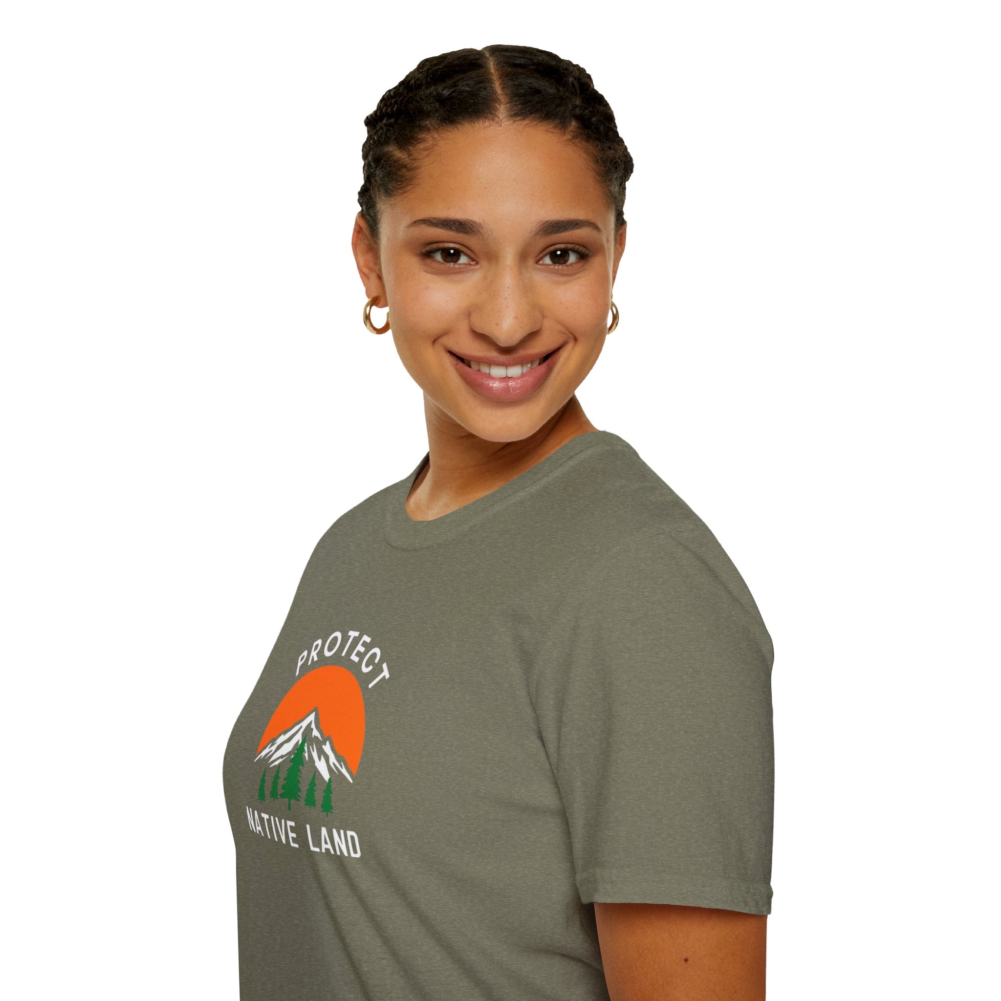 Protect Native Land Softstyle Unisex T-shirt