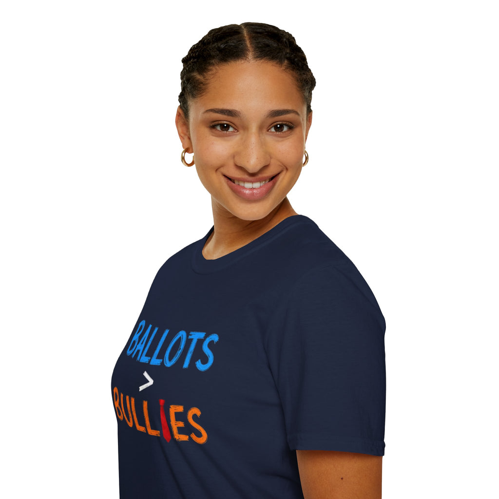 Ballots are Greater Than Bullies T-Shirt