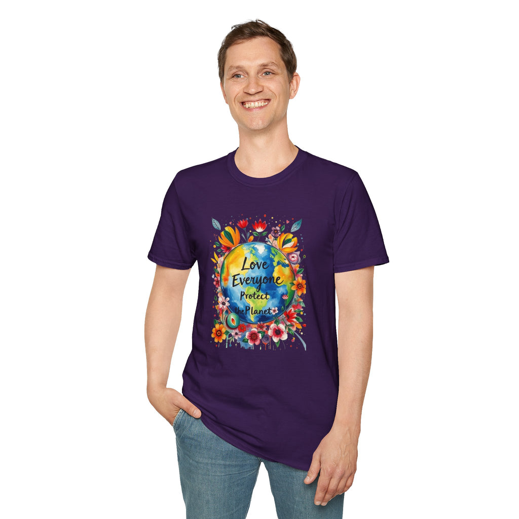 Love Everyone Protect The Planet T-Shirt