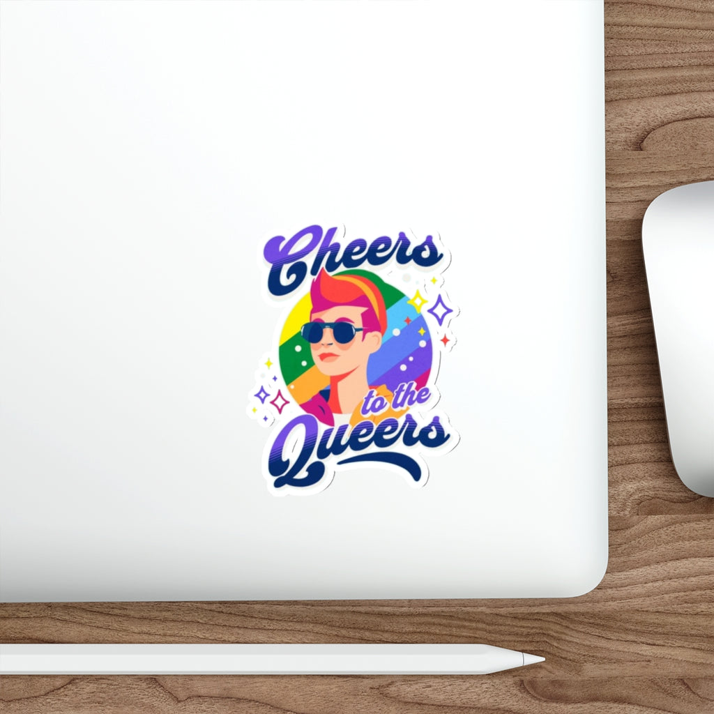 Cheers to the Queers Die-Cut Sticker