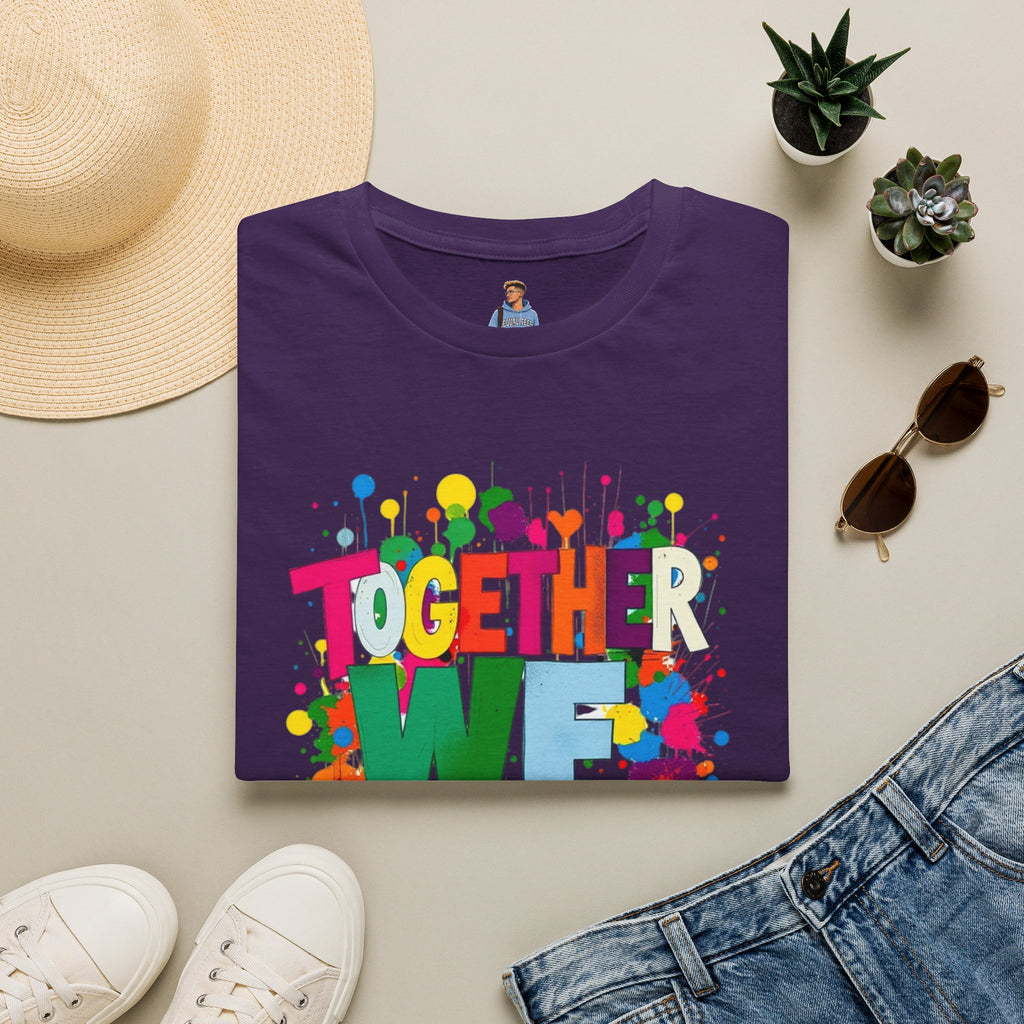Juntos nos levantamos Camiseta unisex de estilo suave