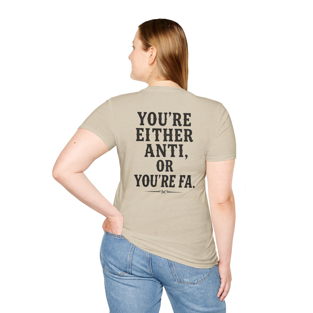 ANTI or FA Antifascist T-shirt