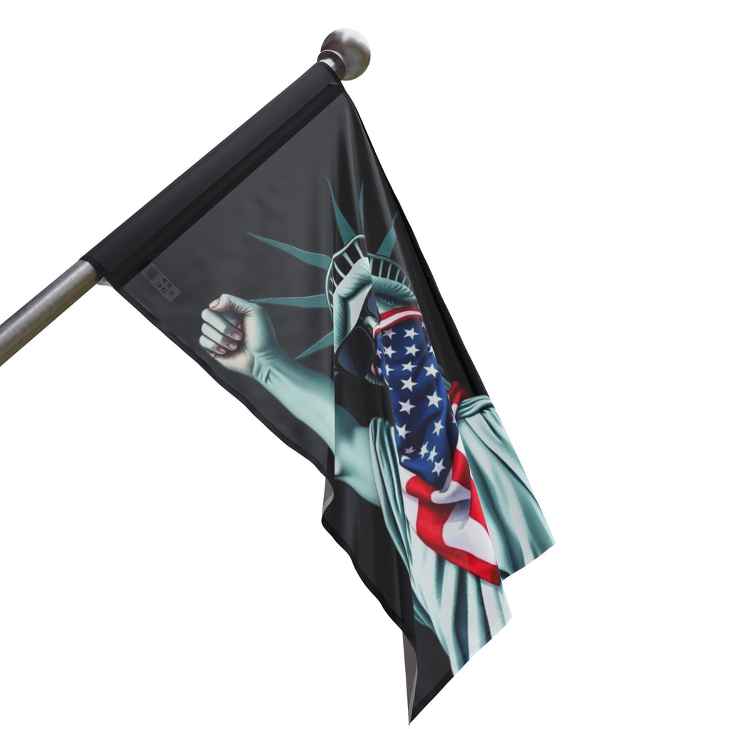 Resist With Lady Liberty Flag Design - EqualiTees.Me