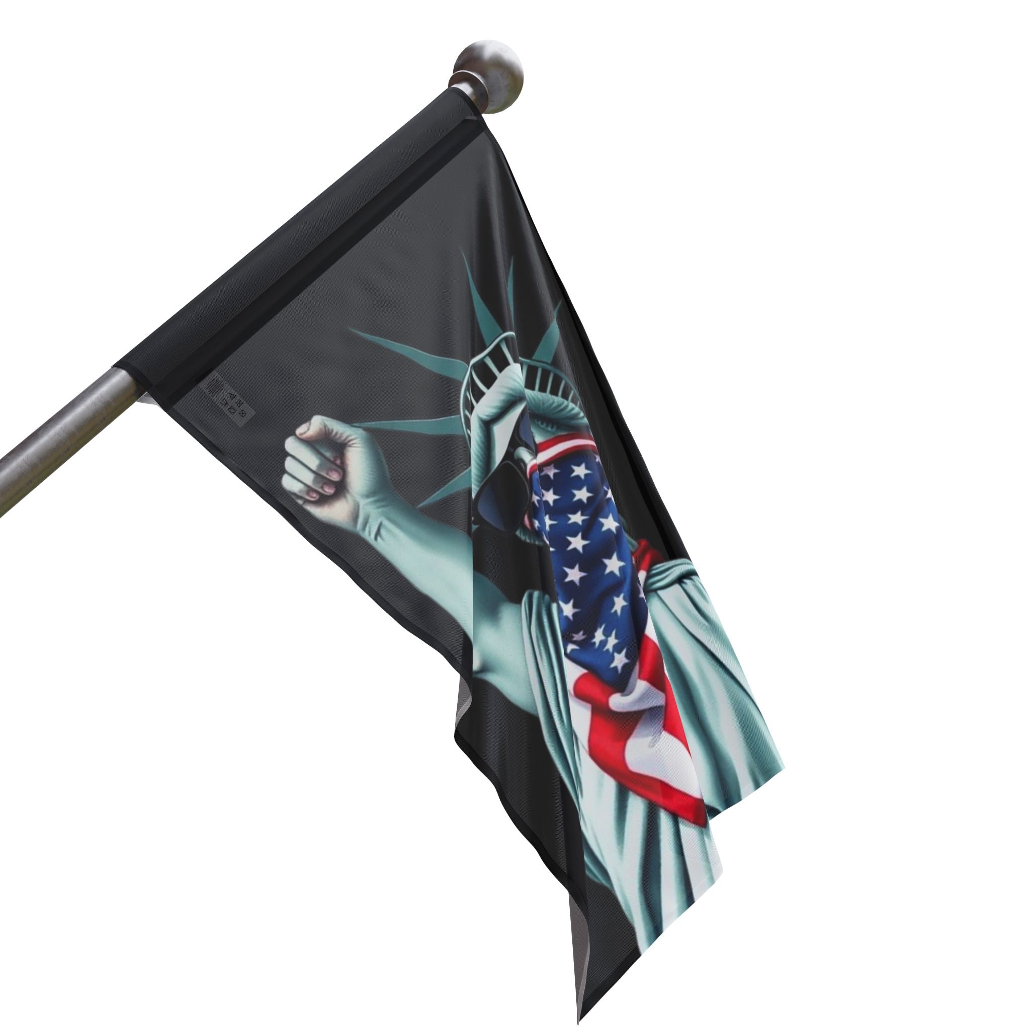 Resist With Lady Liberty Flag Design - EqualiTees.Me