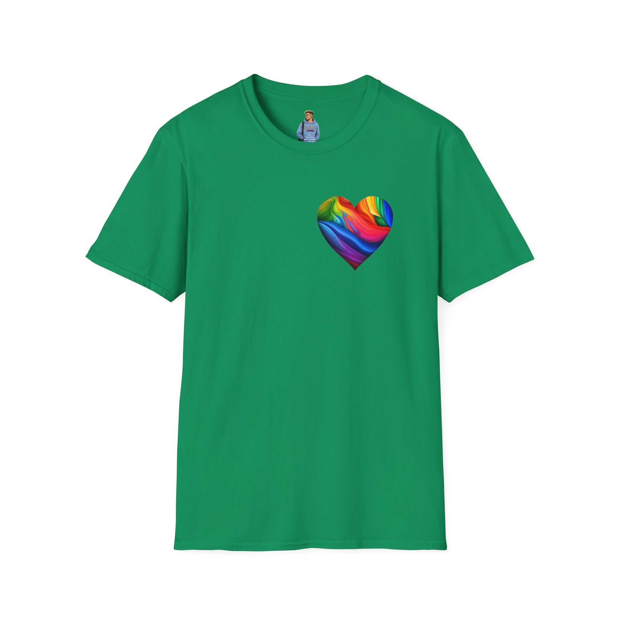 Pride Heart Design T-shirt