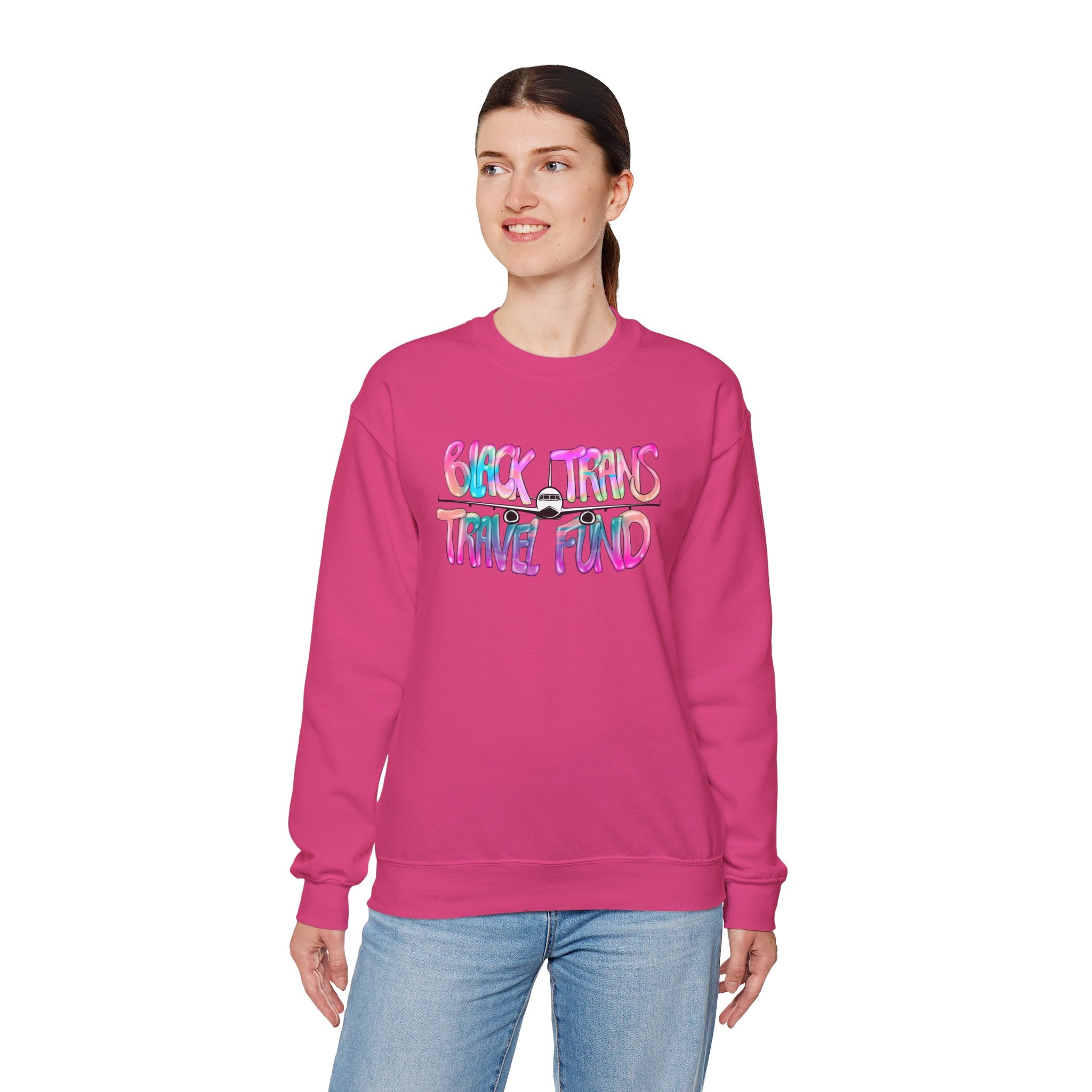BTTF - Black Trans Travel Fund Unisex Crewneck Sweatshirt