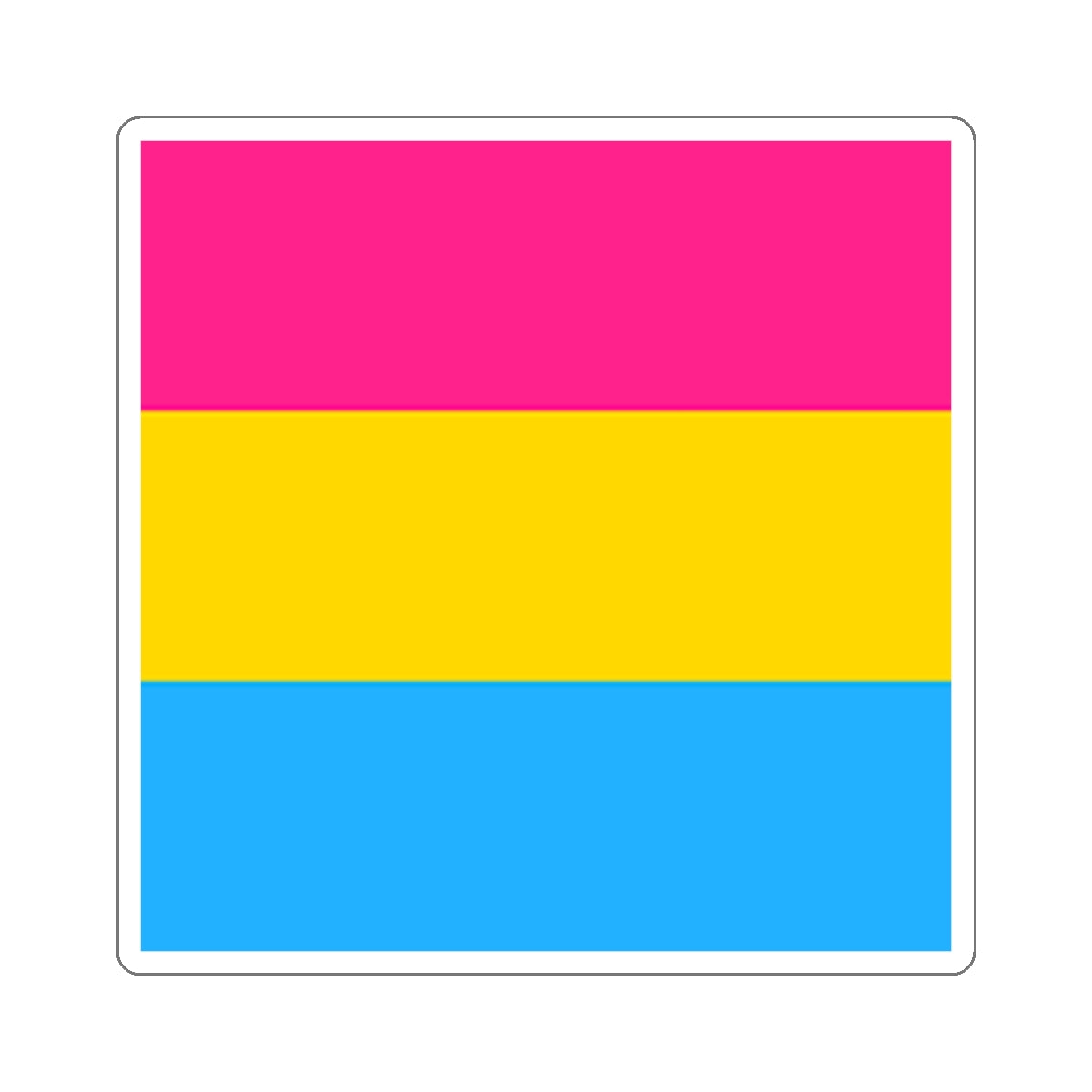 Die-Cut Stickers - Pansexual Pride - EqualiTees.Me
