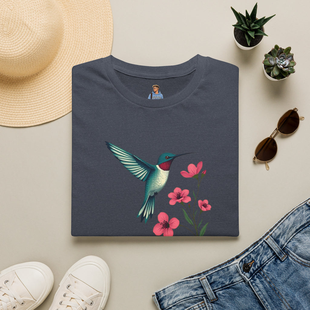 Floral Hummingbird T-Shirt